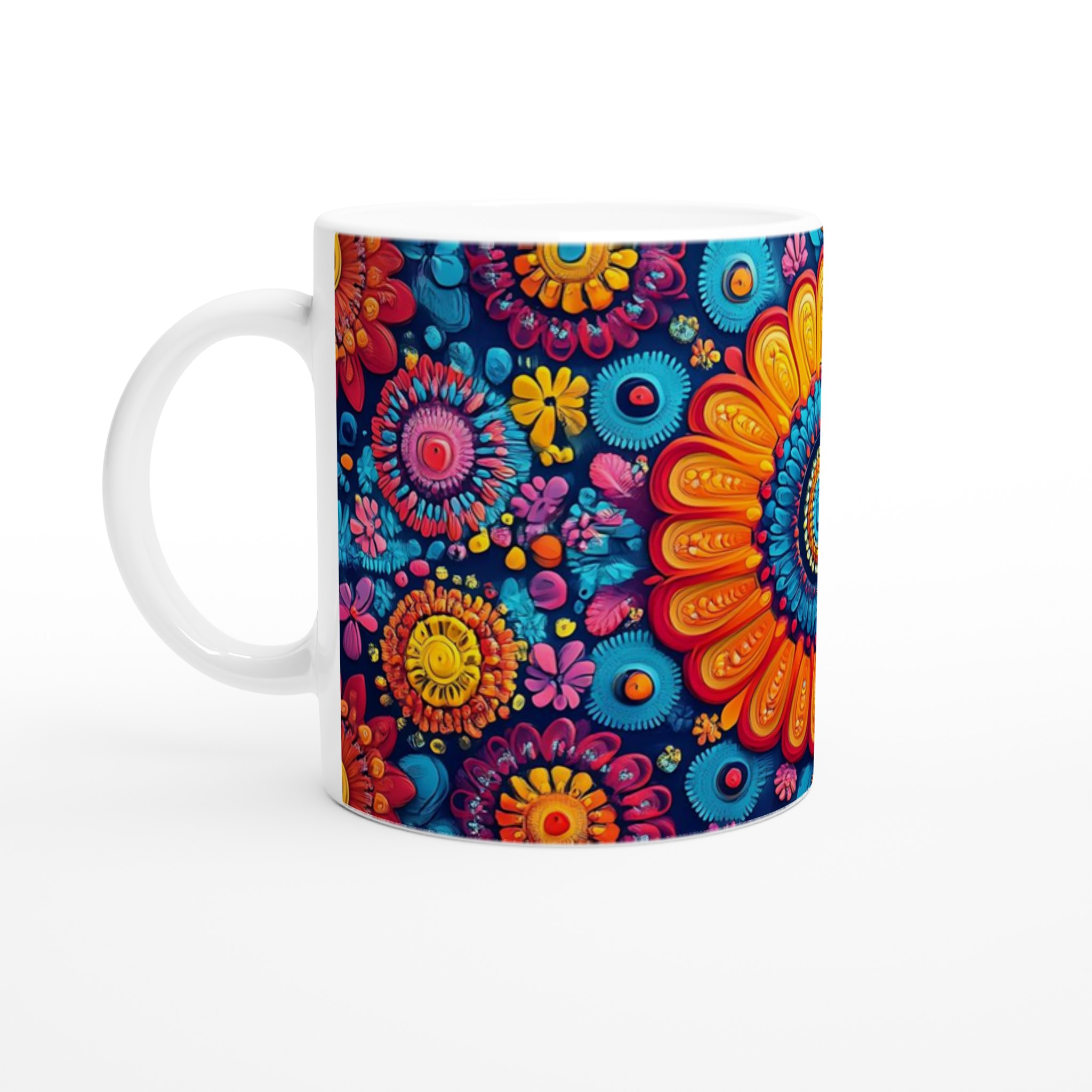 Mexican Fiesta Floral Mugg – Livfulla färger för din vardag 1 d8e4bb14-6acd-4f81-8087-52fb0dc0b4f6