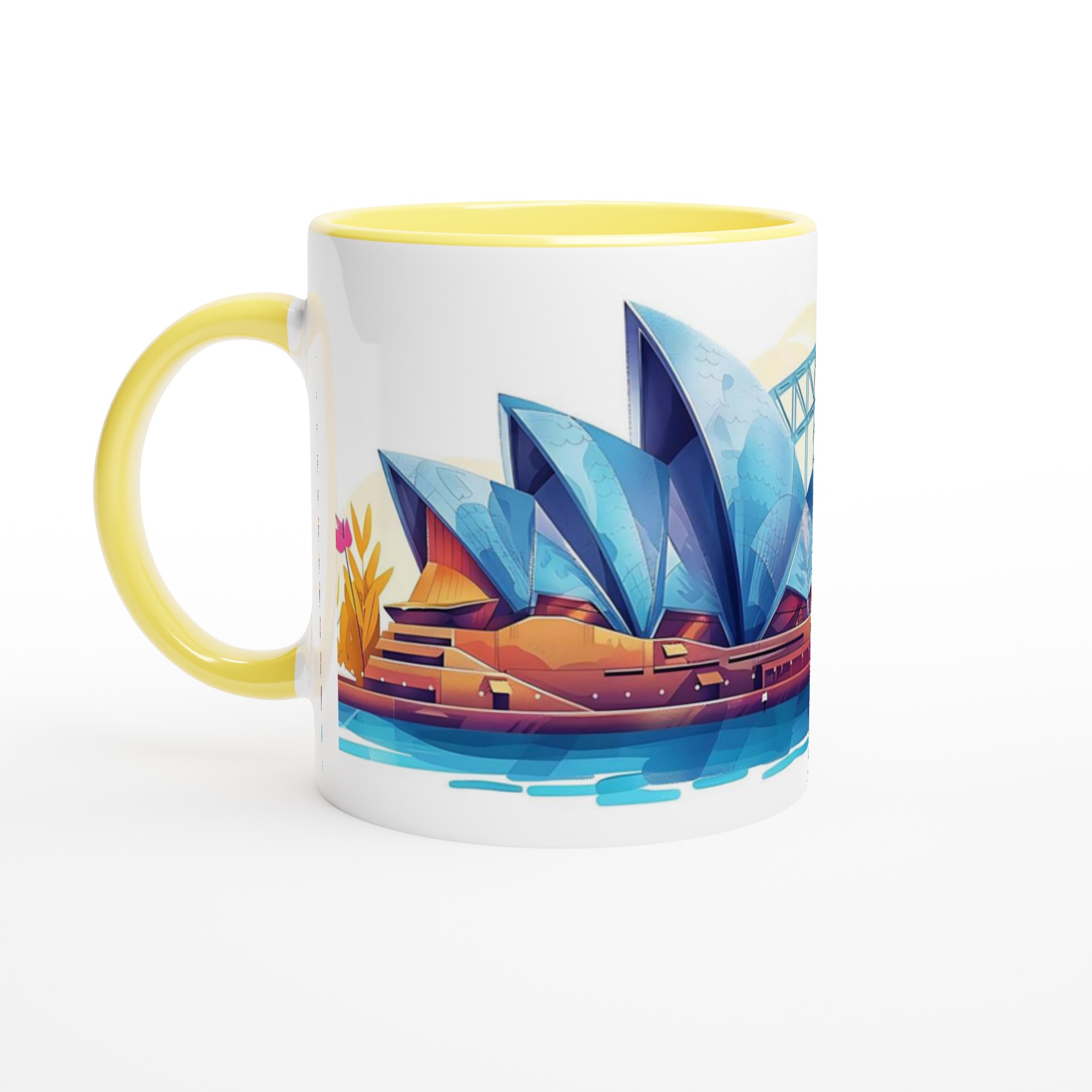 Sydney Opera House Konstnärlig Mugg – Välj bland 7 Livfulla Keramiska Färger! 3 d8e56631-4cdf-41ef-a313-245adebe454a