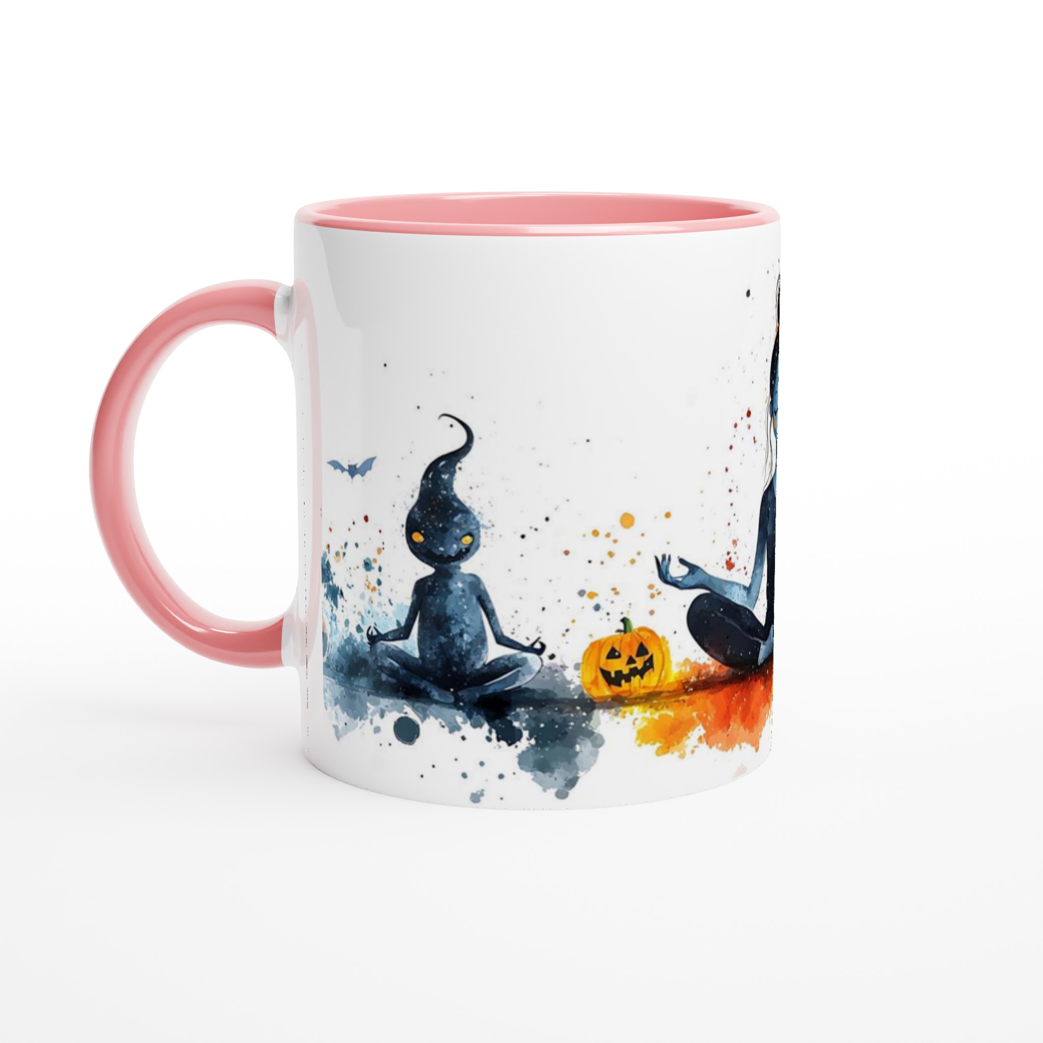 Zen Halloween Watercolour Mugg – Avkopplande Spöken & Pumpor i Din Favoritfärg! 6 d92400e9-5c20-4699-84ac-d088f3882595