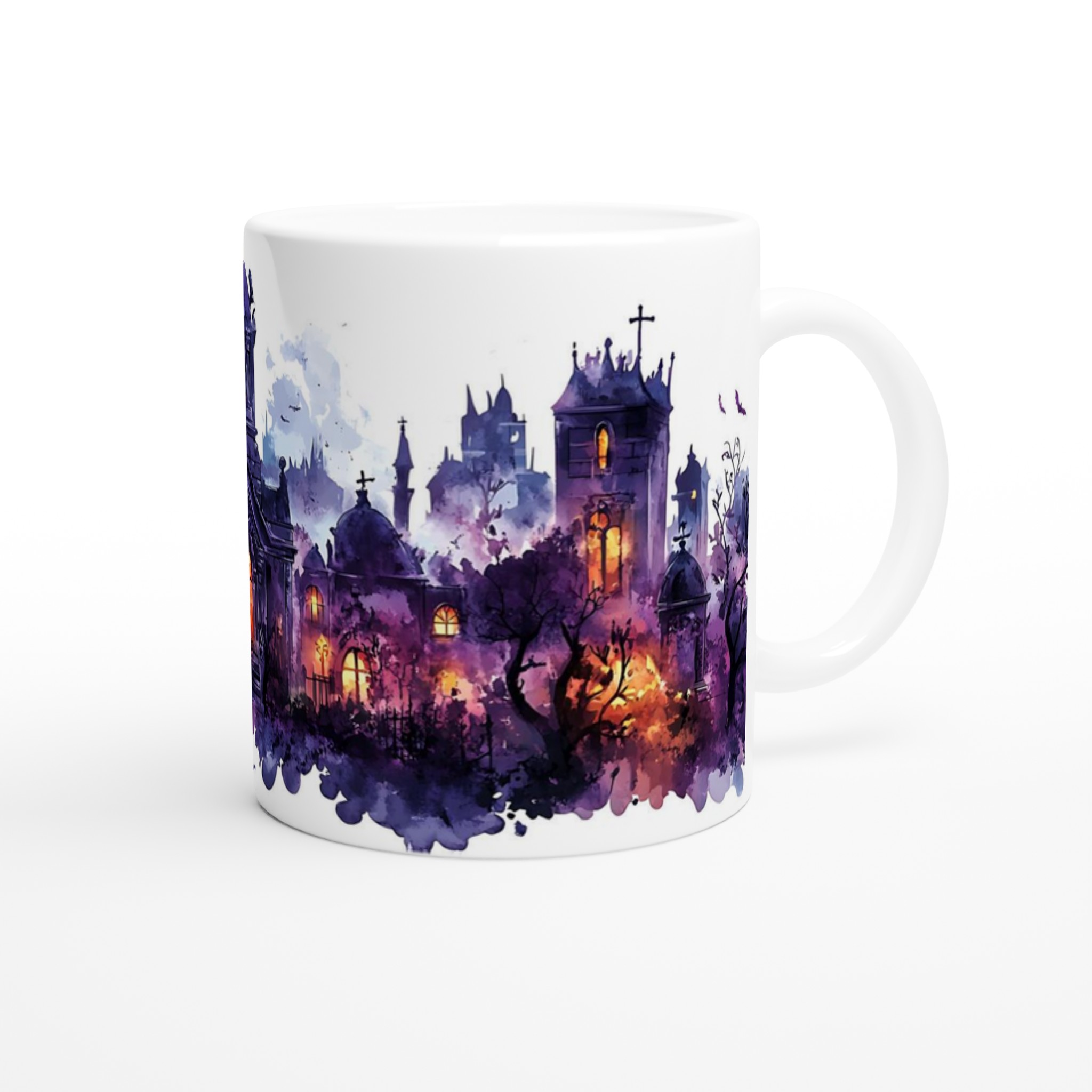 Spöklik Akvarell Kyckogård Mugg – Unik Halloween Design i 7 Färger! 9 d94a0644-df0e-4b8b-a1b1-dbdbe4bb2e9b