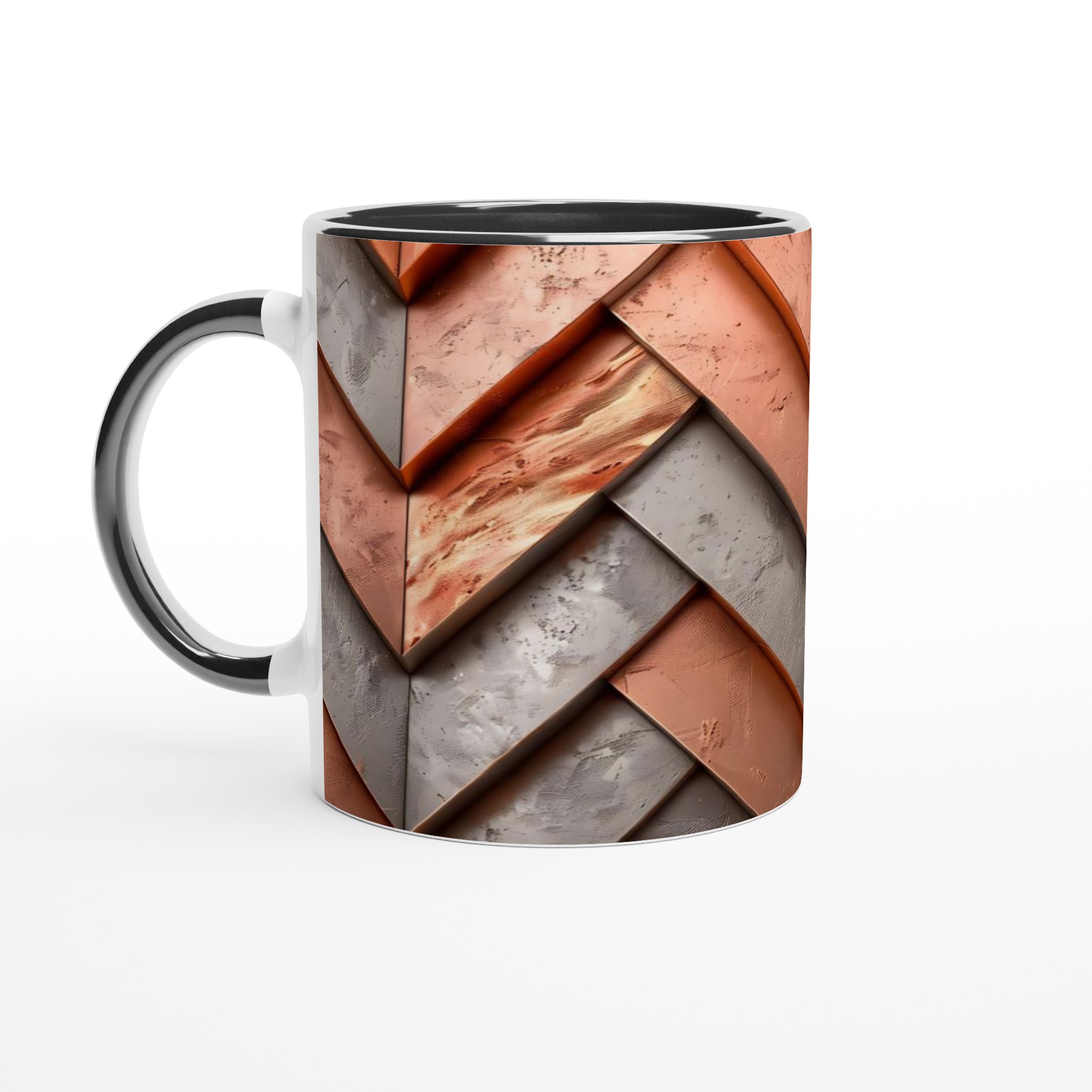 Vit 11oz keramisk mugg med varm jordton och robust textur – välj din favoritfärg för dagligt bruk 5 d95e884a-467a-419e-88d1-9065167582fb