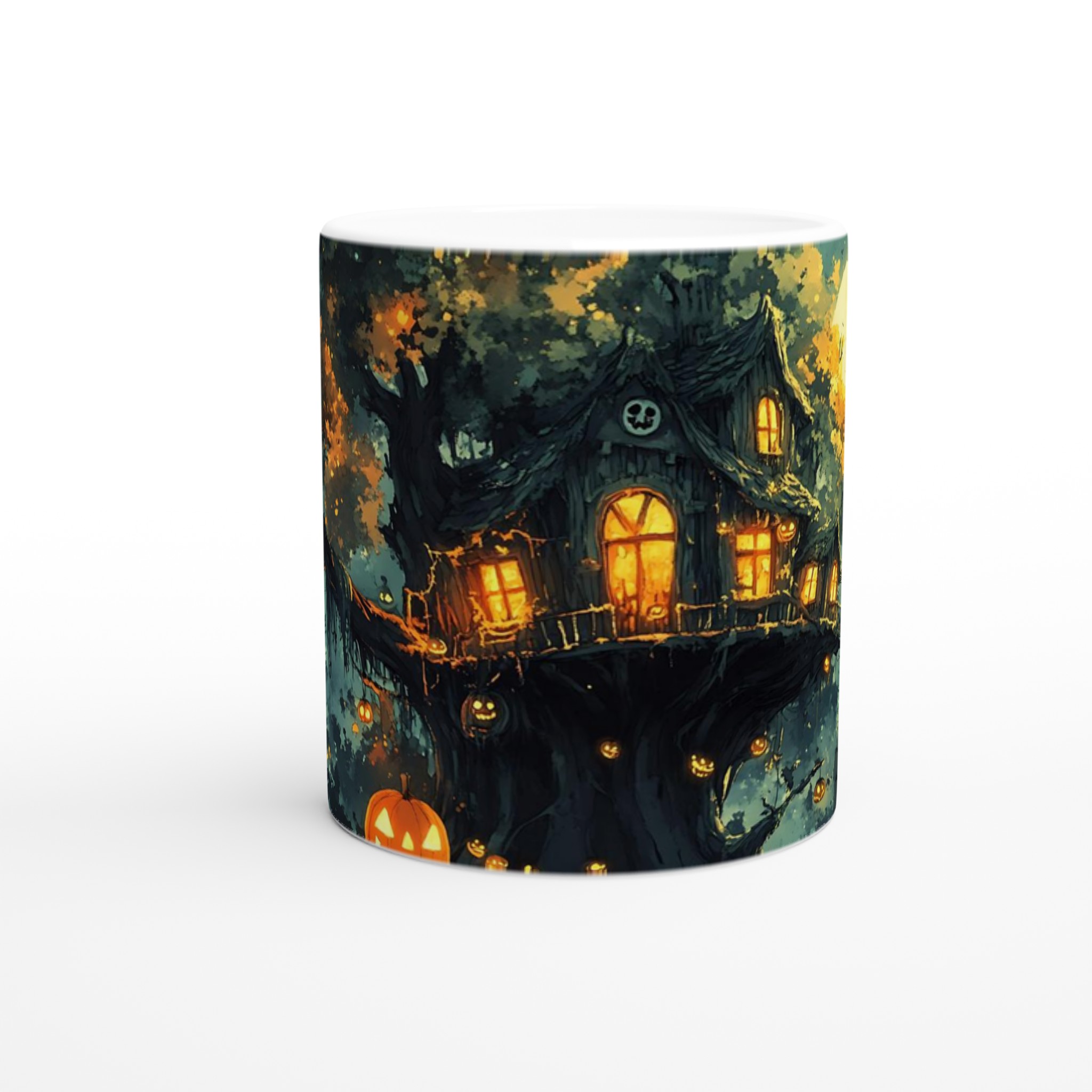 Mystisk Spökhusmugg – Halloween-Känsla i 11oz Keramik, Välj Din Färg! 8 d9a0dddc-5c70-4758-8dff-b89289913a0c