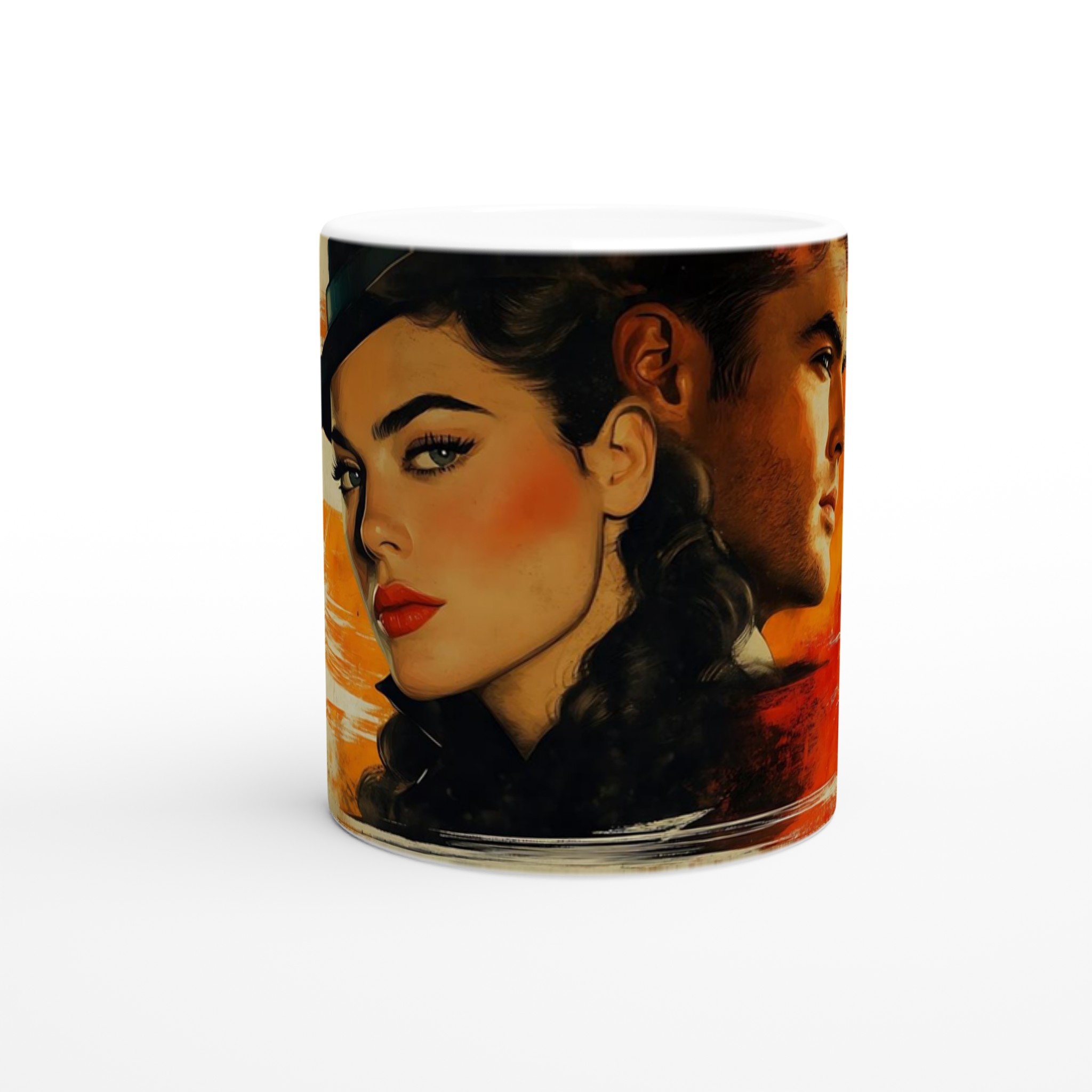 Retro Romance Keramikmugg - 11oz Konsttryck med Pulp Art Vibe 8 d9c6ac05-9f0f-494c-83f0-9f8e4883b722
