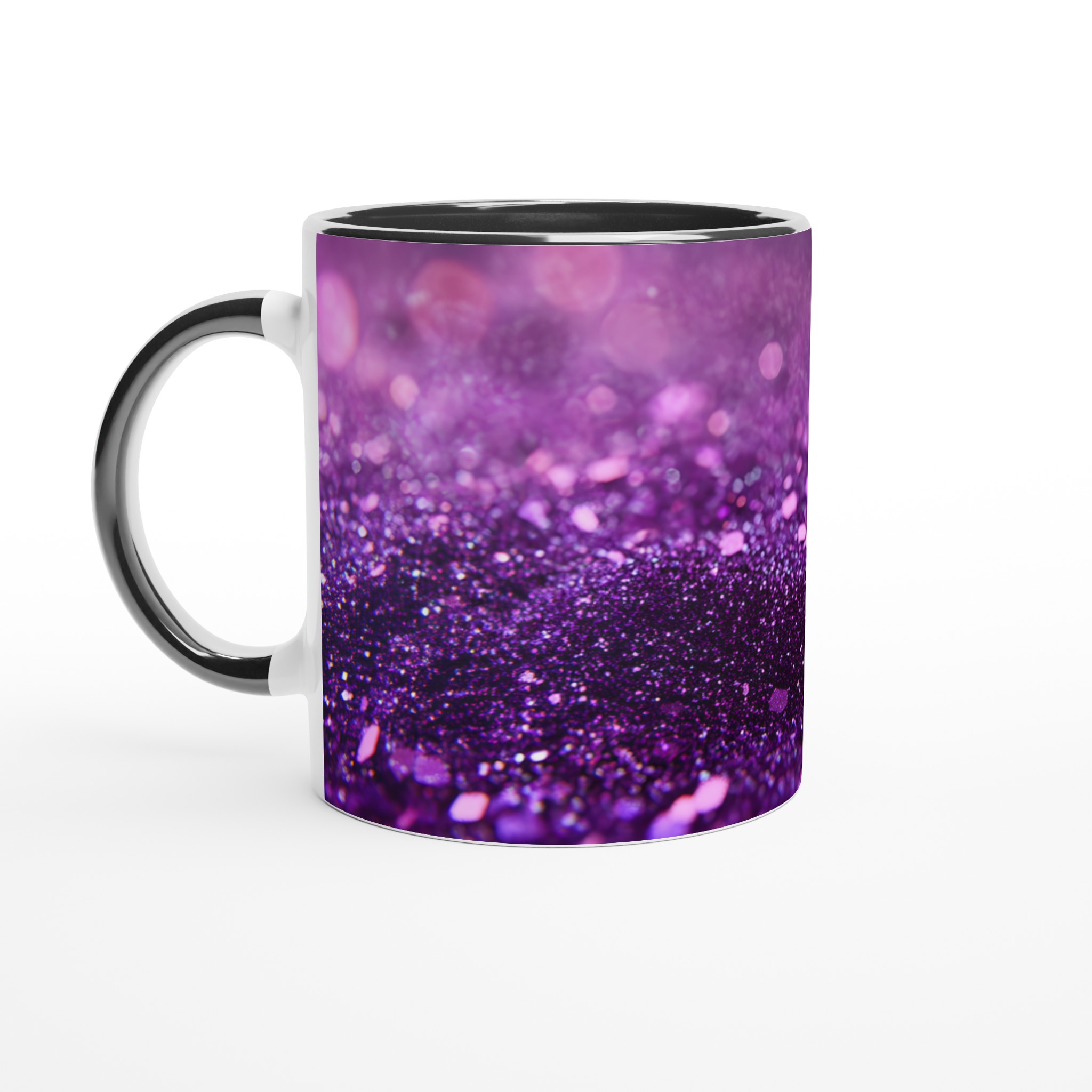 Glittrande Lila Keramisk Mugg – 11 oz Vit Mugg för En Förtrollande Dryckesupplevelse 4 da1aaadd-8ac0-4531-bb28-6d8247428478