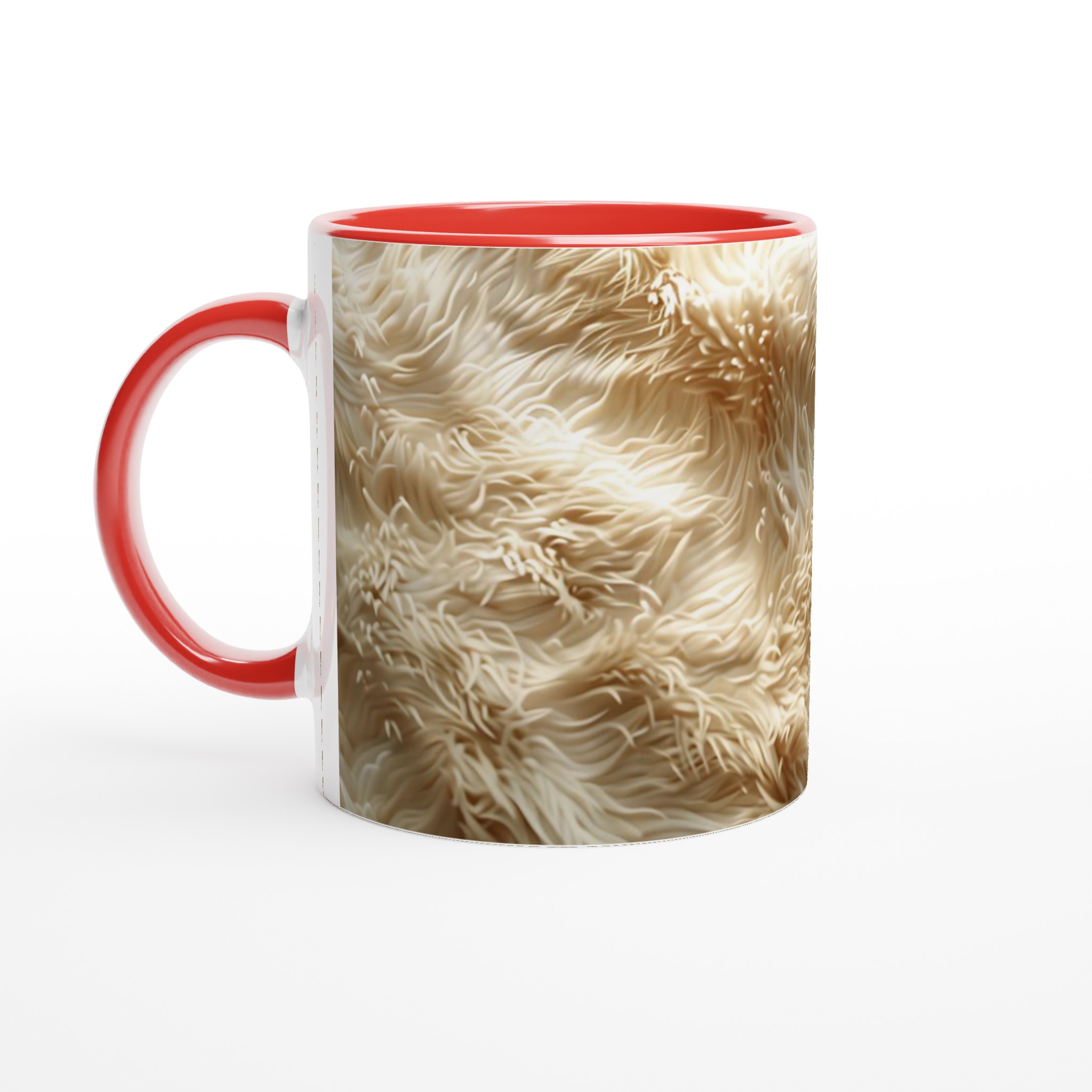 Abstrakt Grädde Textur Keramisk Mugg - Din 11oz Favorit i Flera Färger 5 da3262ed-212f-47db-aa11-528a50e2155e