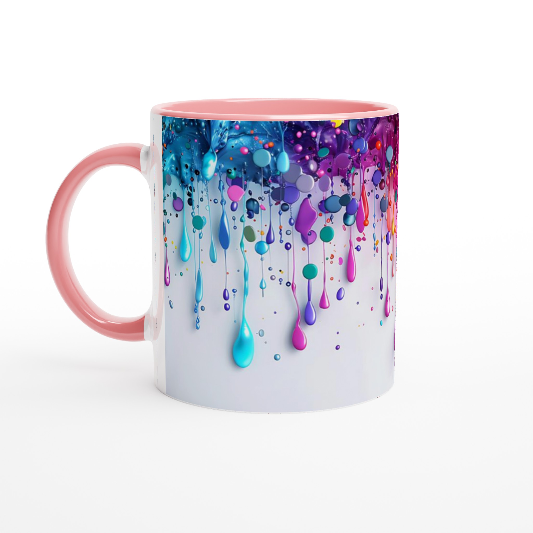 Mångfald Mugg - Levande Färgexplosion i Keramik, 11oz 6 da471baf-97c9-4d0a-af95-5ec717f163ab