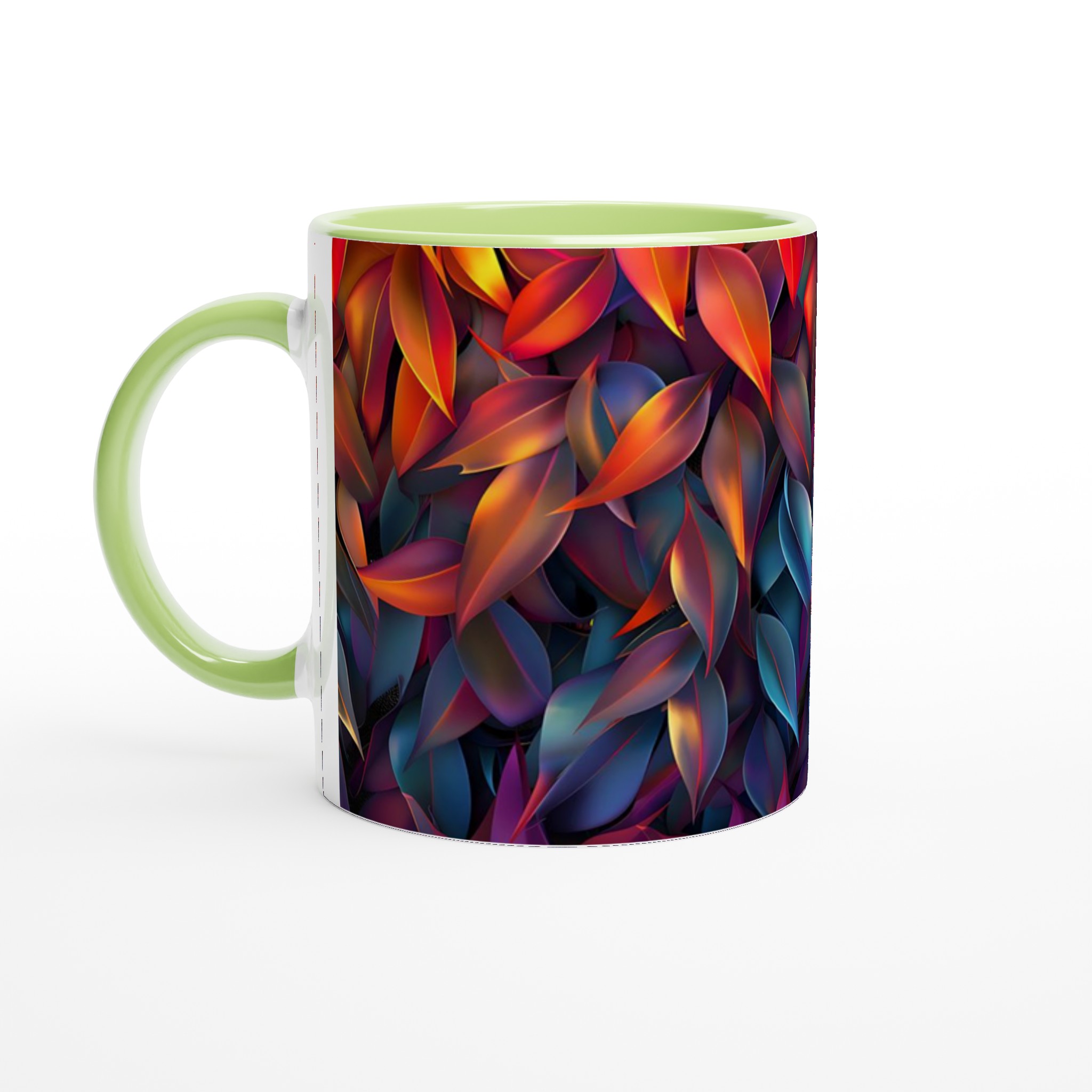 Neonblad Mugg – Vibrerande 11oz Keramisk Mugg för Färgglada Stunder 7 da64d518-a325-4586-bfbf-1536e14b20a3