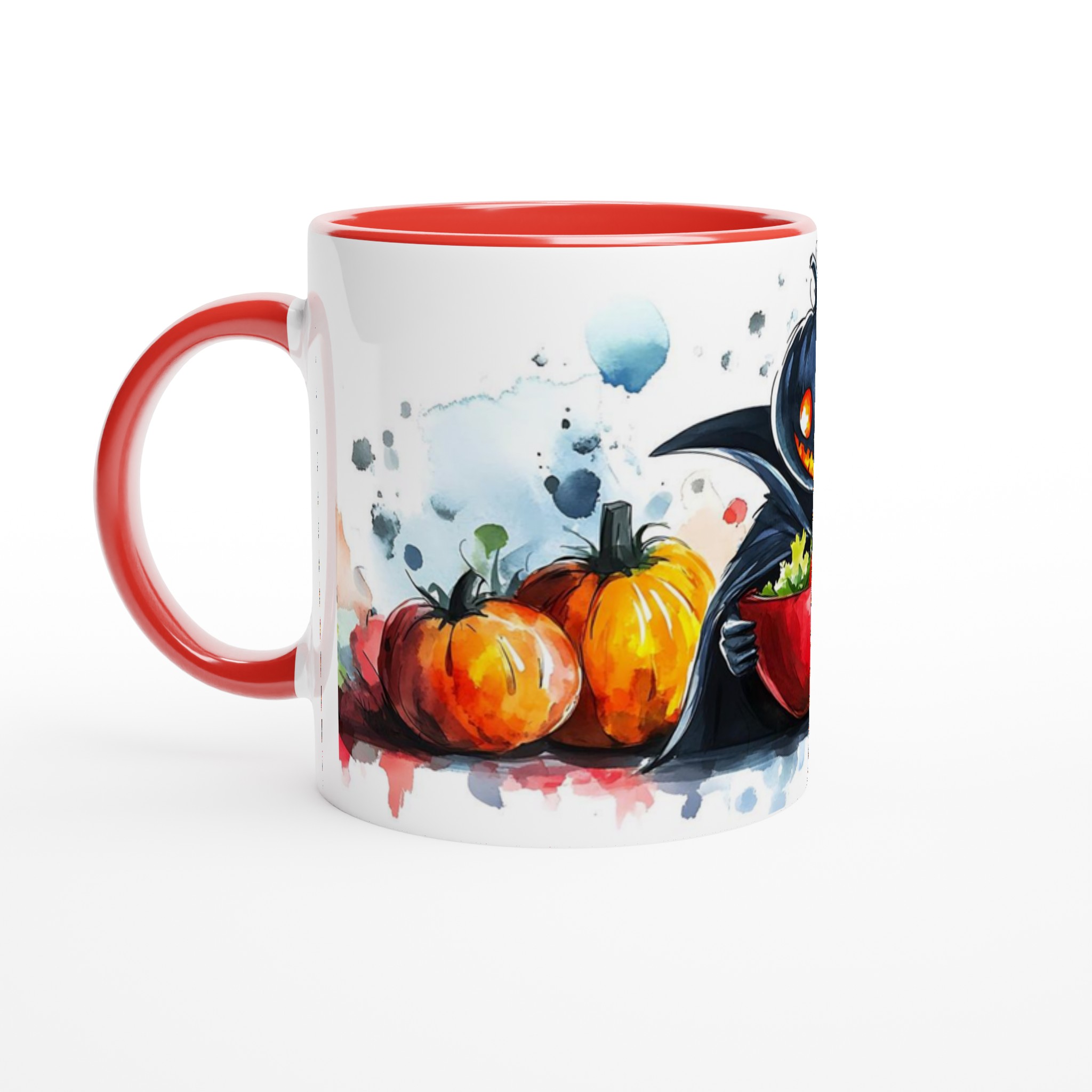 Glad Halloween Keramisk Mugg - Rolig Pumpa & Hälsosamma Drycker i Din Favoritfärg 5 da65520e-a104-4a02-8fd1-197aa53edcfb