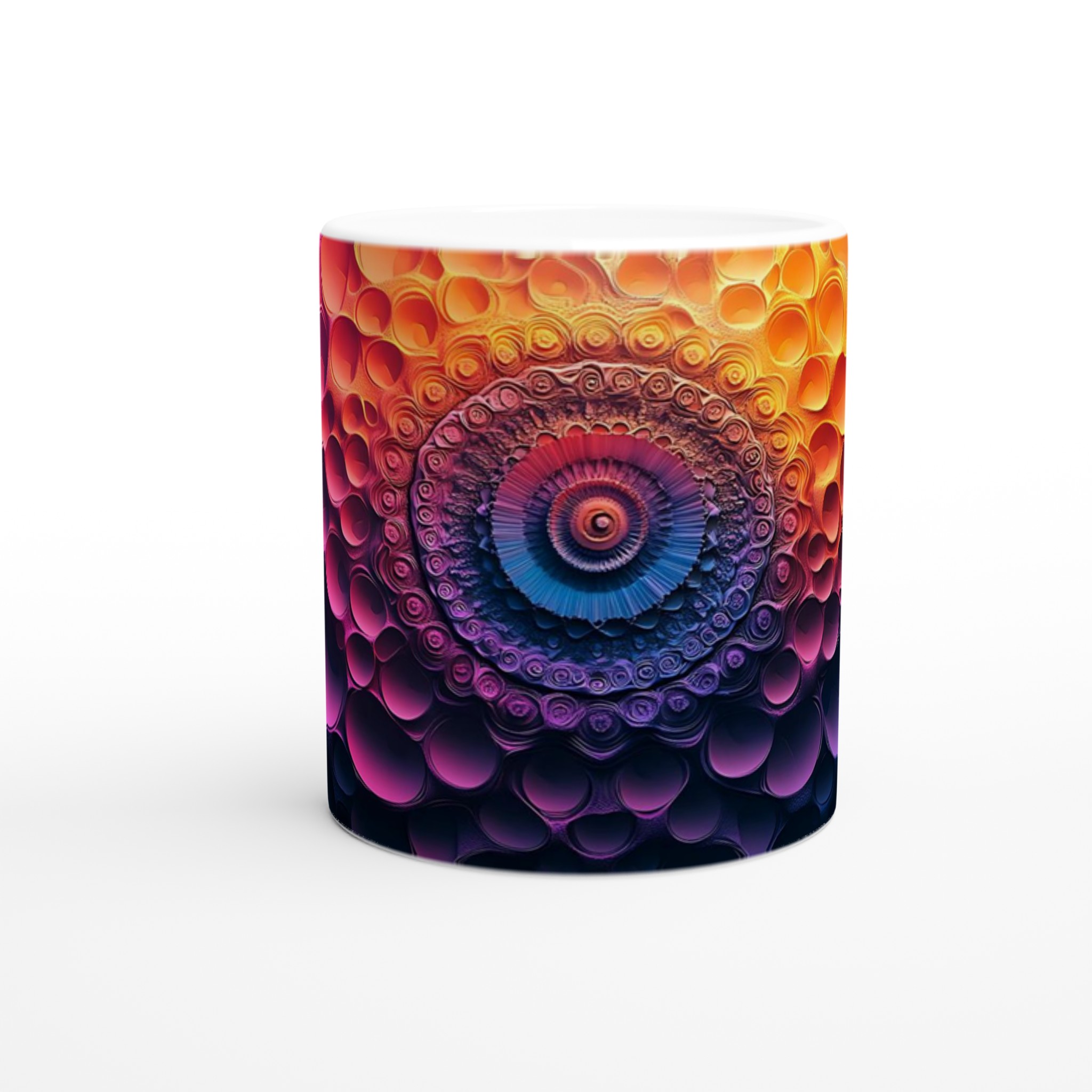 Abstrakt Spiral Keramikmugg - Livfull Gradient Konst för Kaffeälskaren i Ditt Liv 8 daa34d94-35f0-466e-9b32-1f8c0461af83