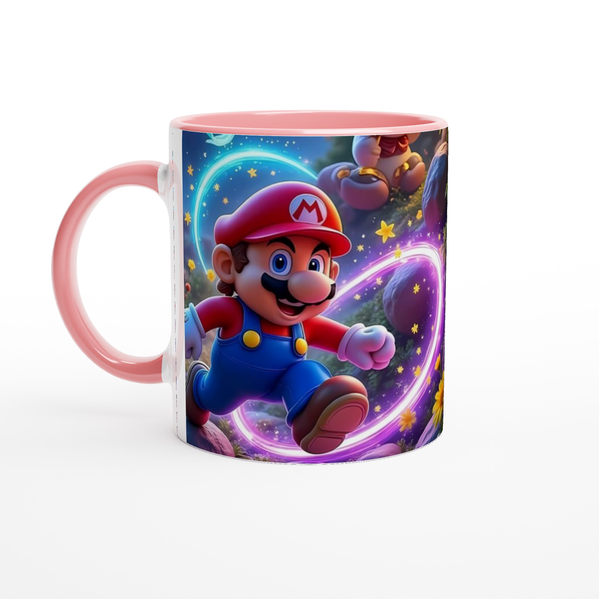 Vit 11oz keramisk mugg med livfull spelinspiration och färgstarka val 6 dab9281c-2967-41c9-8310-595570961cf5
