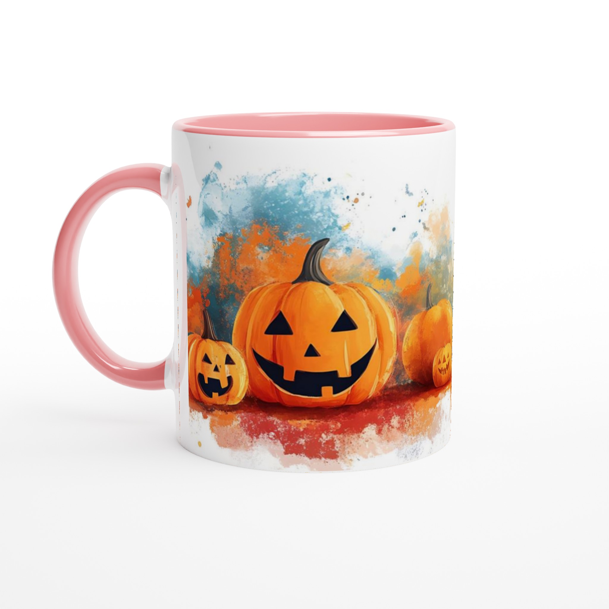 Söt Halloween Bakning Mugg – Lekfull Design med Pumpalyktor & Barnglädje i 7 Färger 6 db469dcc-f5d9-4fd2-94b4-59256564125c