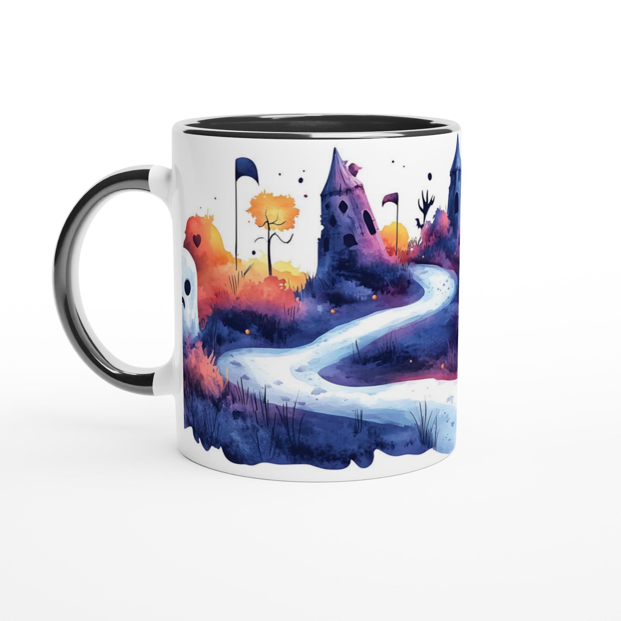 Mystisk Halloweennatt 11oz Keramisk Mugg – Drömlik Akvarell i Dina Favoritfärger 4 db6c8202-7bc0-4f3f-9ec2-1b7a06f65b9c