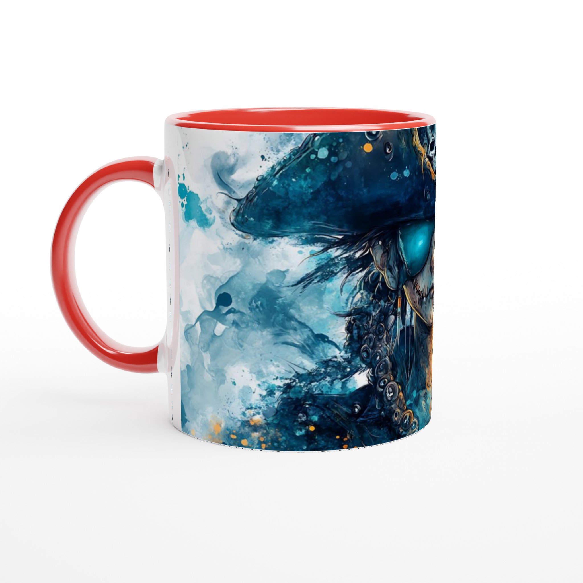 Pirate Nightmare Mugg – Akvarellstil | Unik 11oz Keramikmugg i Sju Färger 5 db92e960-0585-4a96-a0b4-7d56c32a41cf