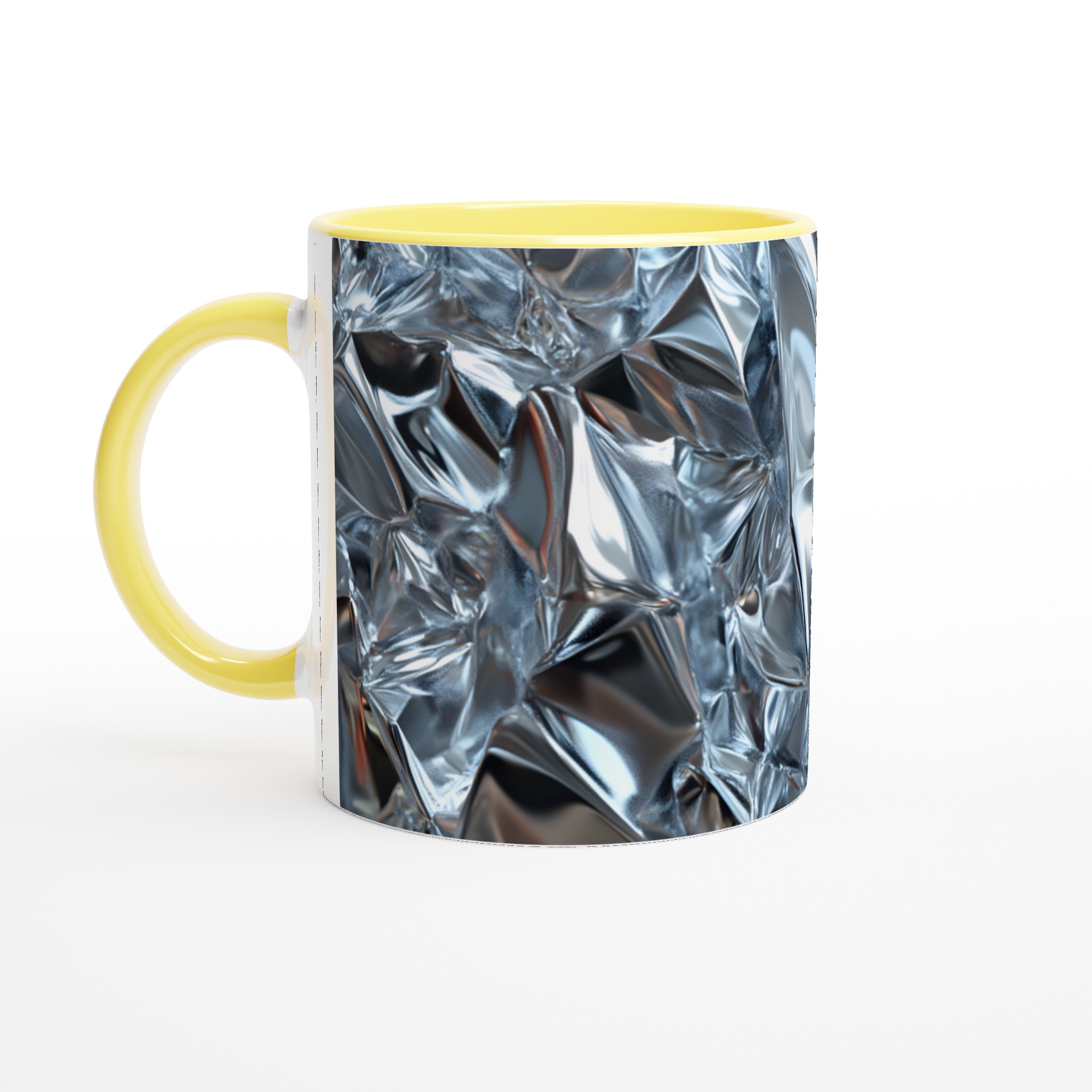 Glänsande Silver Kaffe Mugg - 11oz Keramikmugg i Valfri Färg, Hållbar för Diskmaskin & Mikro 3 dbb06f02-6188-4ac3-9171-f7b3b1585aab