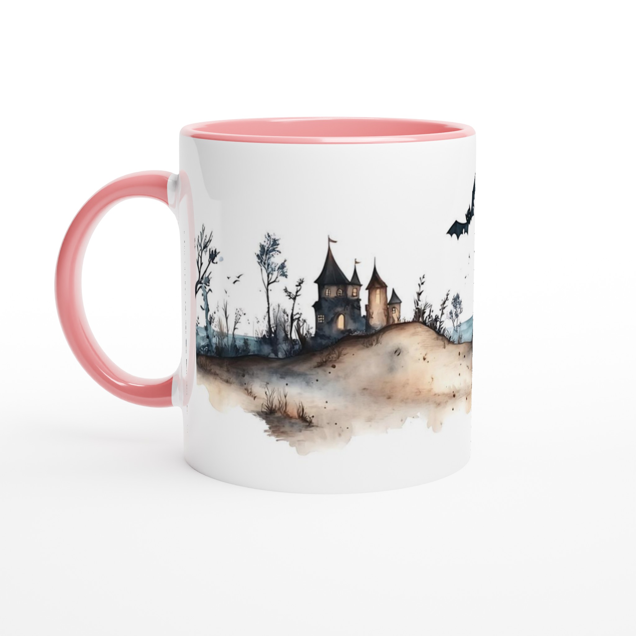 Spöklik Slottshorisont 11oz Keramisk Mugg – Välj bland 7 kusligt mysiga färger! 6 dbb15396-8672-4096-90f8-4f9e26b66bea