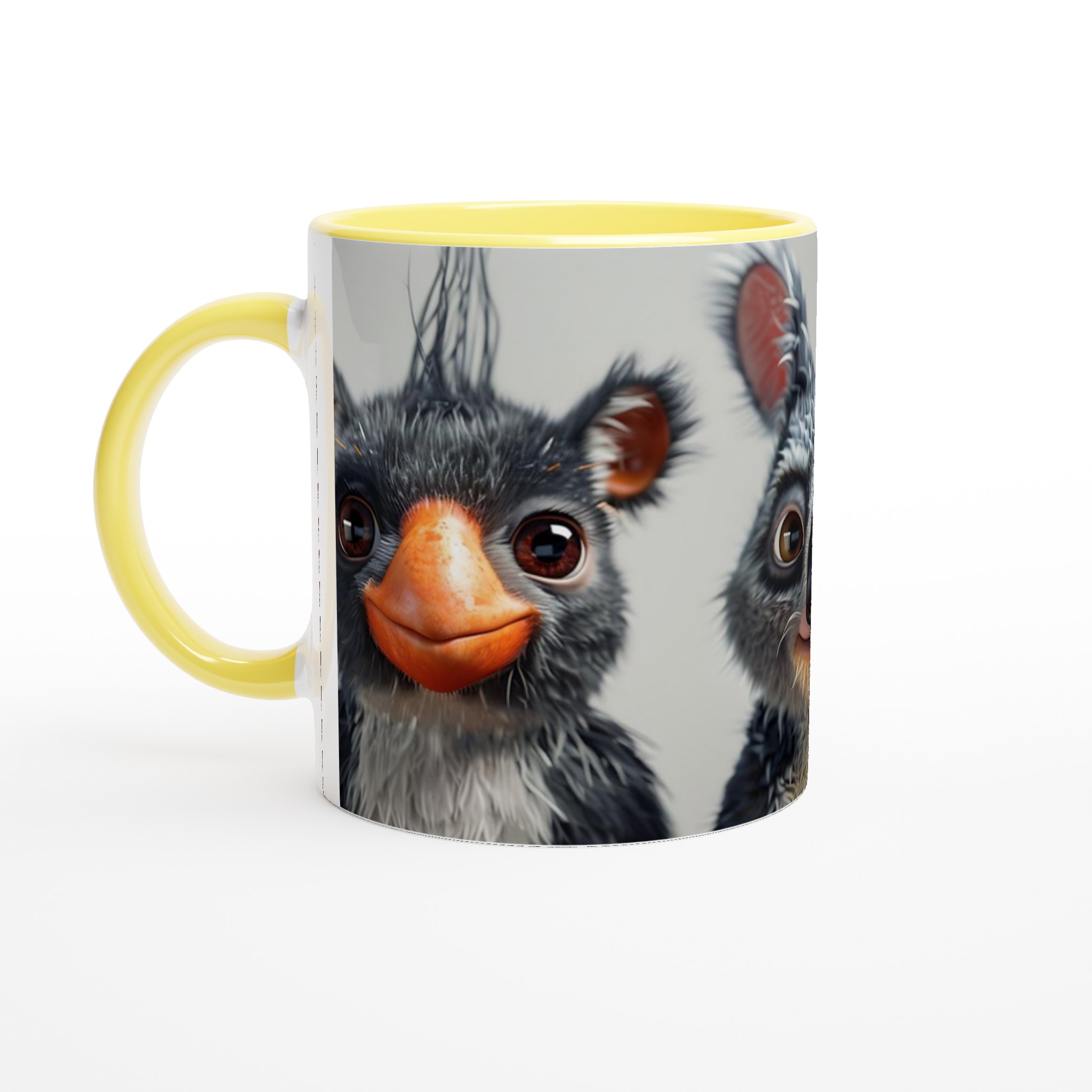 Söta och Fuzziga Djur Mugg – 11 oz Keramisk Kaffemugg i Ditt Val av Färg 3 dbce33b3-e901-49a6-98d1-f782a3e9f25d