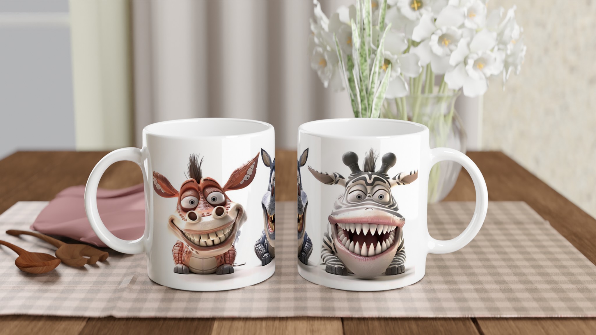 Skrämmande Söta Monster Keramisk Mugg - 11oz Rolig Design i Flera Färger! 10 dc179e22-084a-4edd-a419-0a2da316df7a