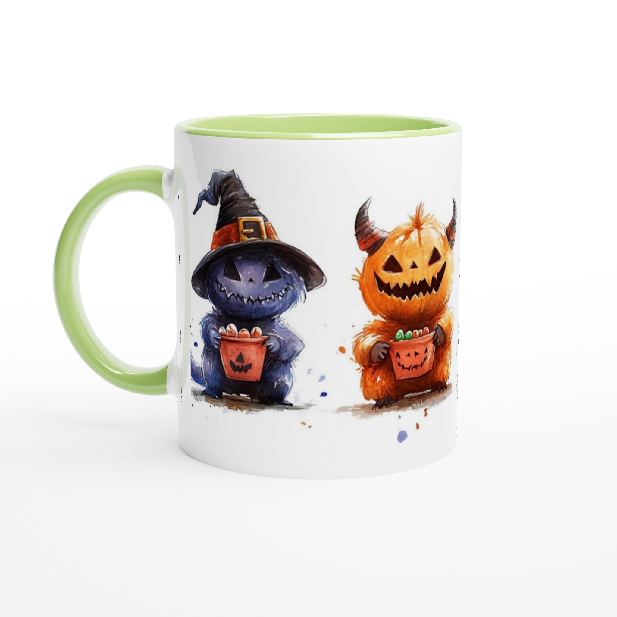Bus eller godis! Mugg – Charmiga Halloween-monster i akvarell, din perfekta höstföljeslagare 7 dc3a67ed-eb53-4772-a791-fcac460d1534