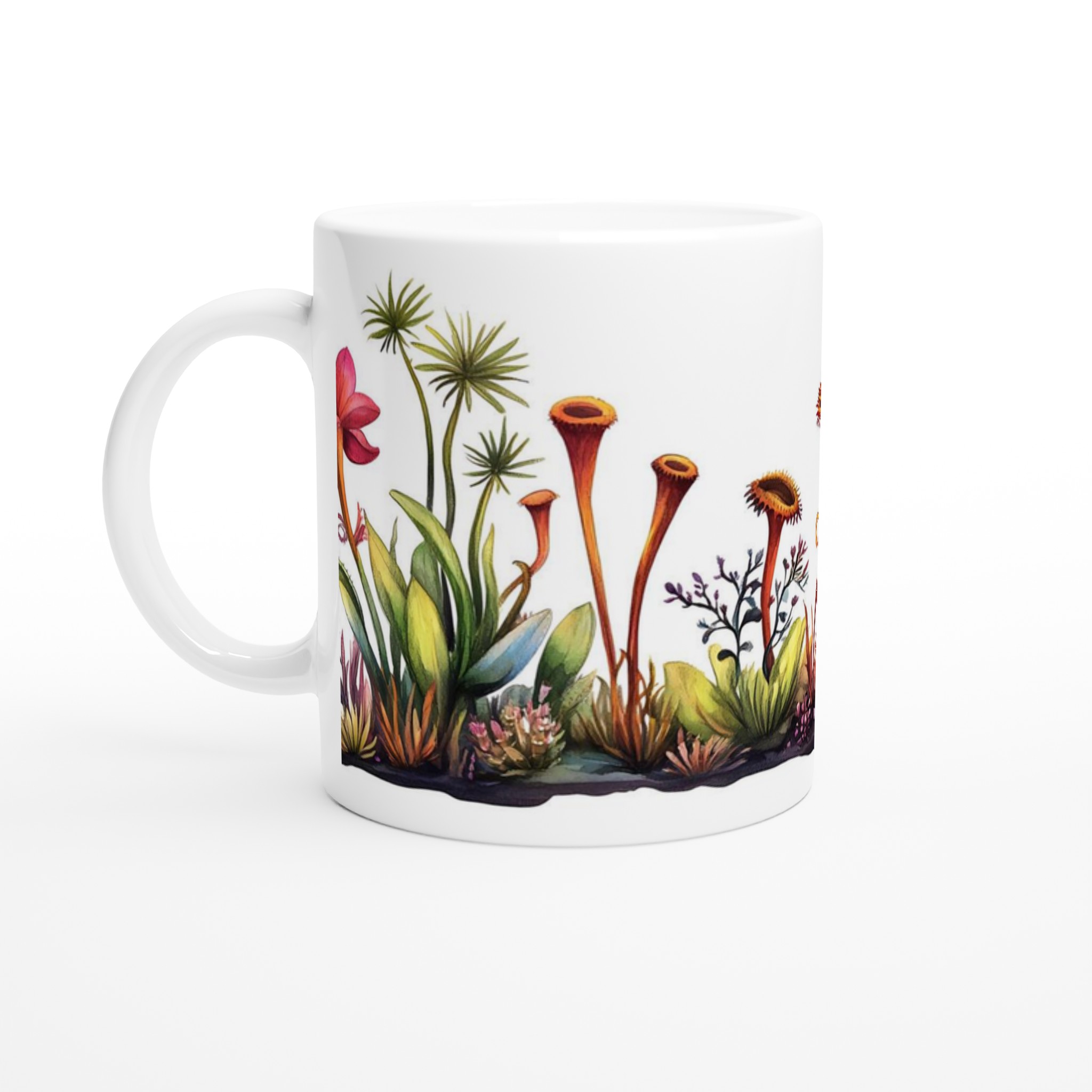 Fantastisk Skogsmugg – Livfull Botanisk Design i Akvarell | 11oz Keramik 1 dca7c81e-cfb6-409c-ba0b-d753f49f3a6c