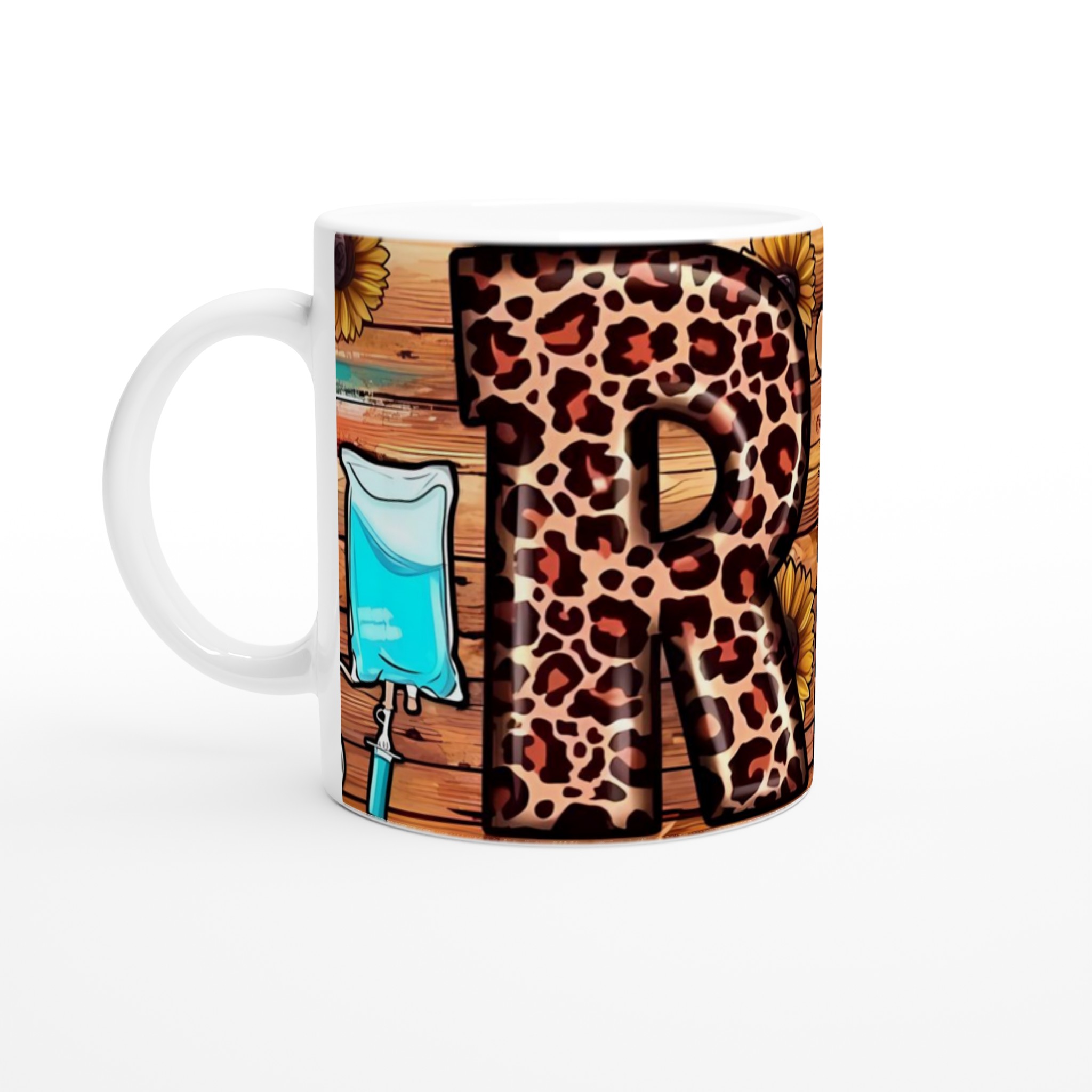 Stilren Vit 11oz Keramisk Mugg med Djärv Leopardprint – Välj Din Färg, Perfekt för Varje Kaffestund 1 dcb07e34-30ef-42ca-9d68-ed75f56d7bab