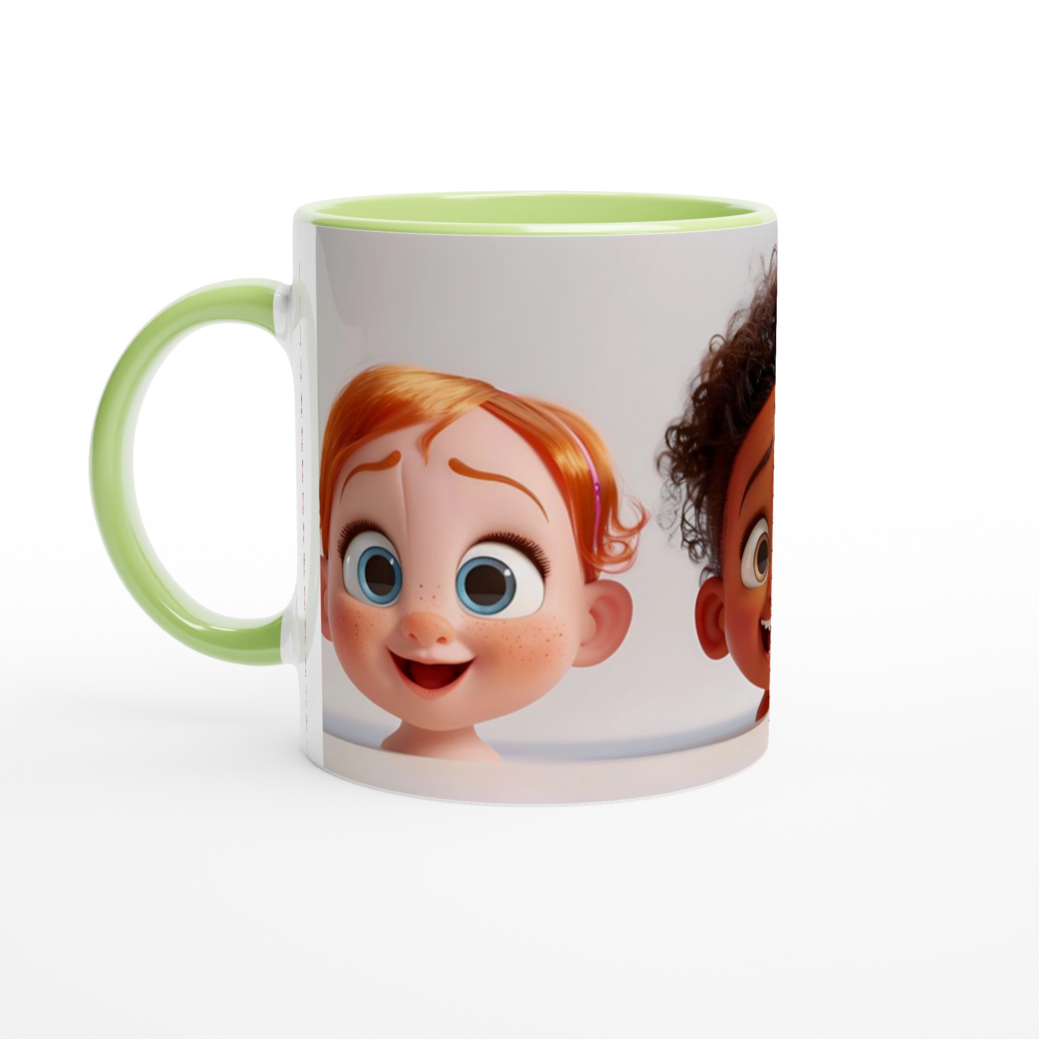 Glädjefylld Keramikmugg 11oz – Strålande Barnmotiv i Valfri Färg för Ditt Kaffe! 7 dcf871ac-f4a9-477f-b4e3-540a1f48b126