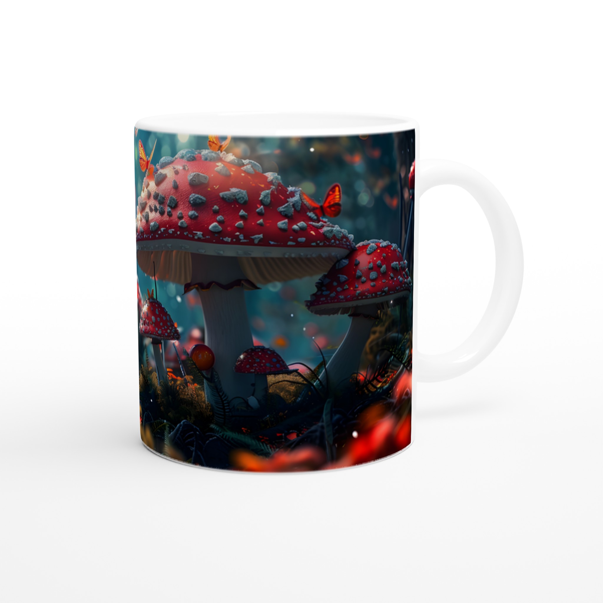 Fairy Tale Forest – 11oz Keramisk Mugg för magiska stunder, välj din färg! 9 dd320dc0-73ba-4a16-bd02-8f2e9038cf90