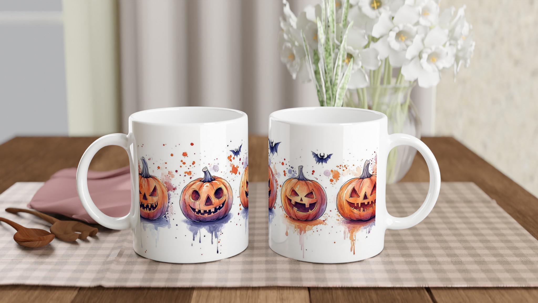 Halloween Spirit 11oz Keramisk Mugg med Pumpor och Fladdermöss – Välj Din Färgstarka Favorit 10 dd359cc4-6ecf-40d1-9fe6-05f0dd7b6a5b
