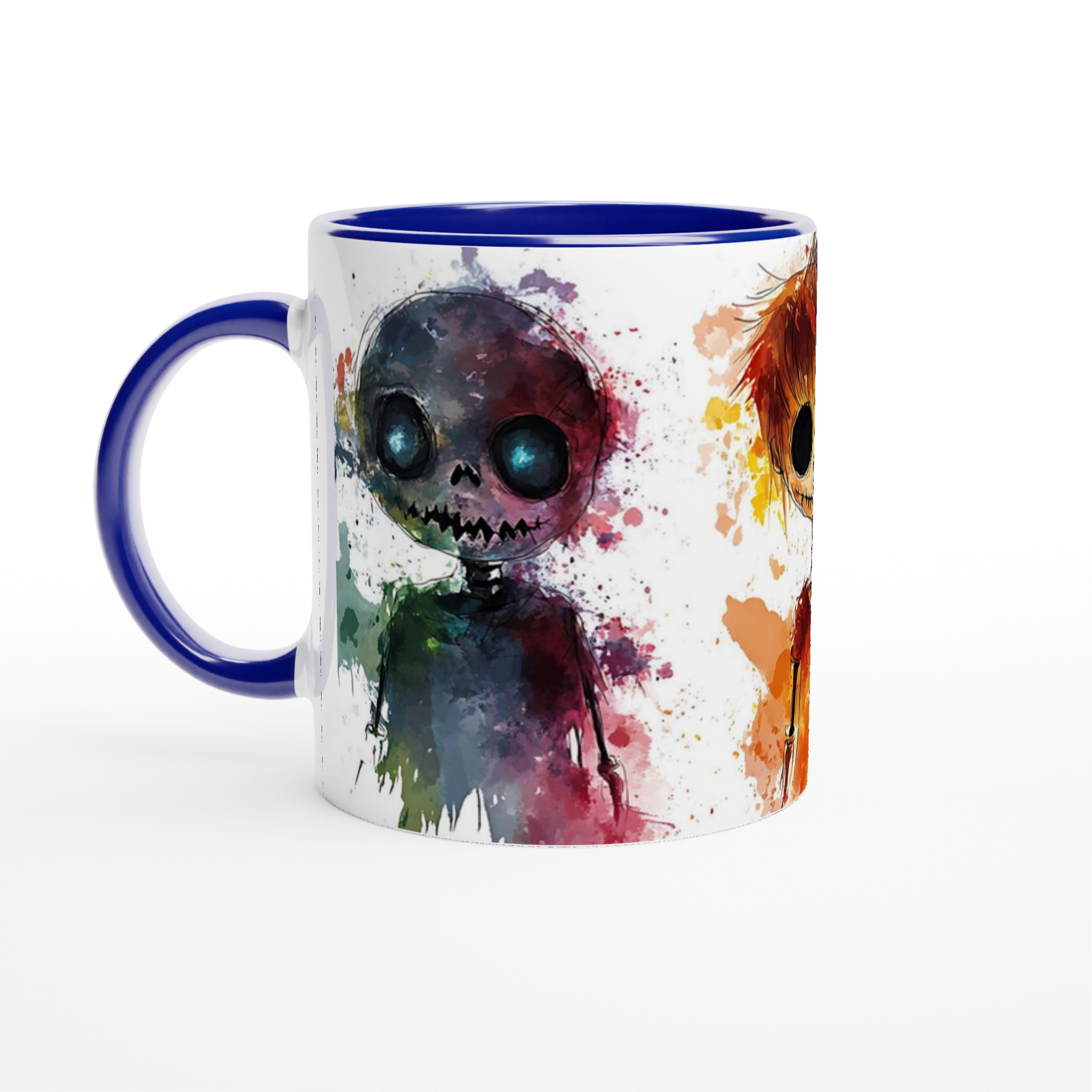 Konstnärlig Skull Squad Keramisk Mugg - Välj Din Färg! 2 dd37ad82-c657-4aea-a8a0-be4109b5e263