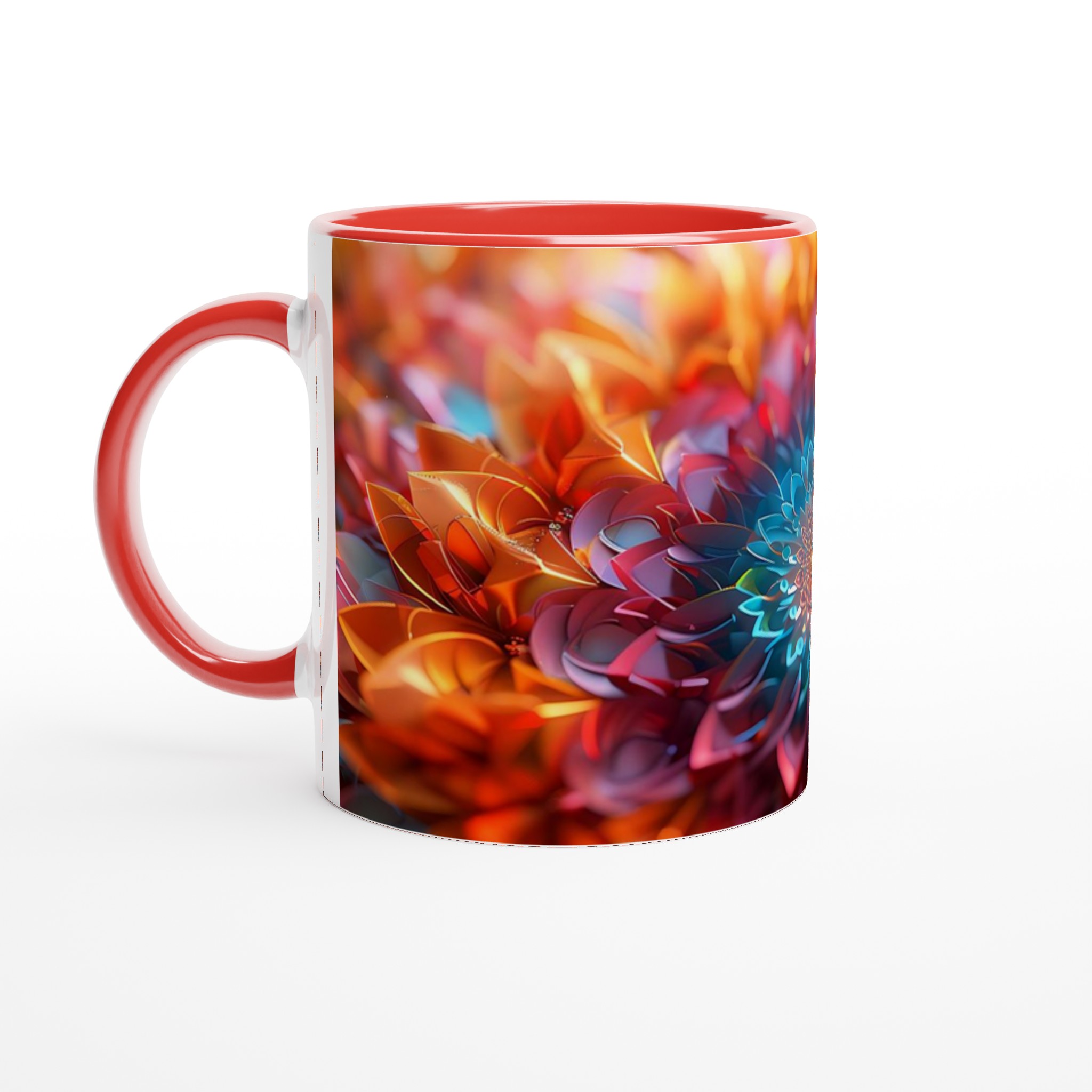 Abstrakt Mandala 11oz Keramikmugg – Färgstark Konst för Din Favoritdryck, Välj Din Färg! 5 dd70a8df-f028-4707-82db-605b1ac175b3