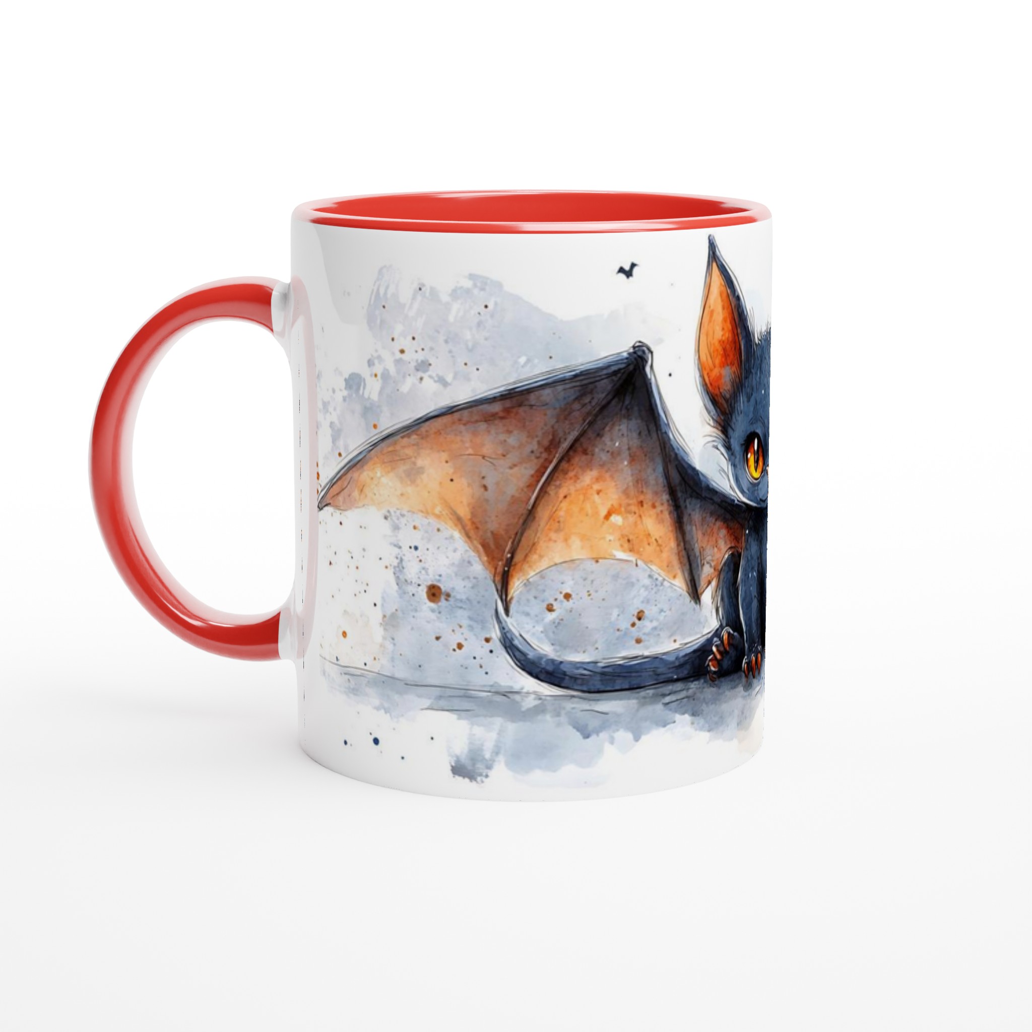 Söt och mystisk liten fladdermus – 11oz keramisk mugg för Halloween och mysiga stunder 5 dd714f2b-25d8-43c8-9c52-9f62035b49a6