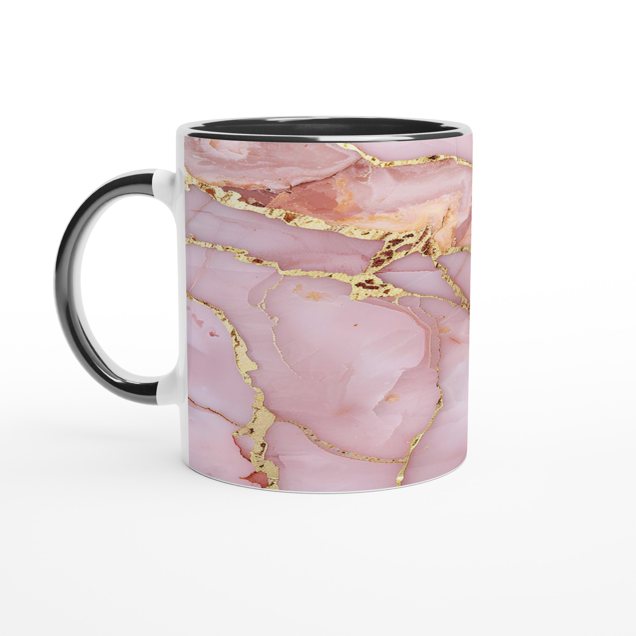 Marmorerad Keramikmugg 11oz – Guldkantad Rosa Elegans i 7 Färger 4 dd732e72-fdbc-4305-a51e-99ee6a689375