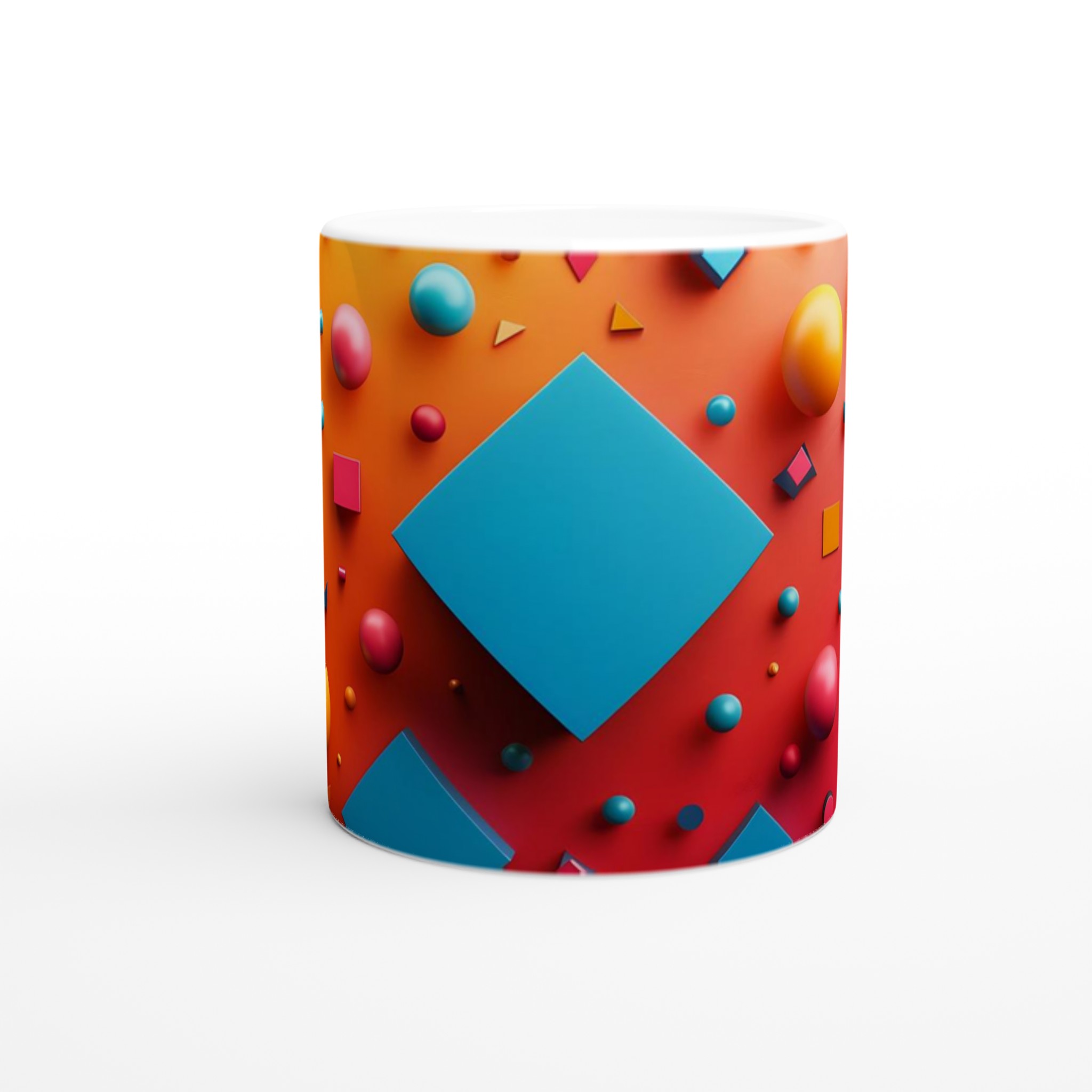 Abstrakt 11oz keramisk mugg – Välj din favoritfärg för en pop av lekfull geometri! 8 dd7f2ab0-3c48-434c-b26f-d55161f3aaf7
