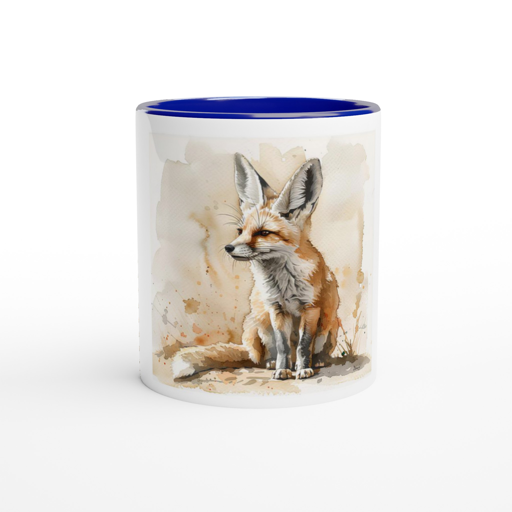 Fennec Fox Akvarellmugg – En Skär Vän för Dina Varje Klunk, i ditt Val av Sex Levande Färger 5 ddeadd8e-f0a9-46ae-a94d-b2006d727695
