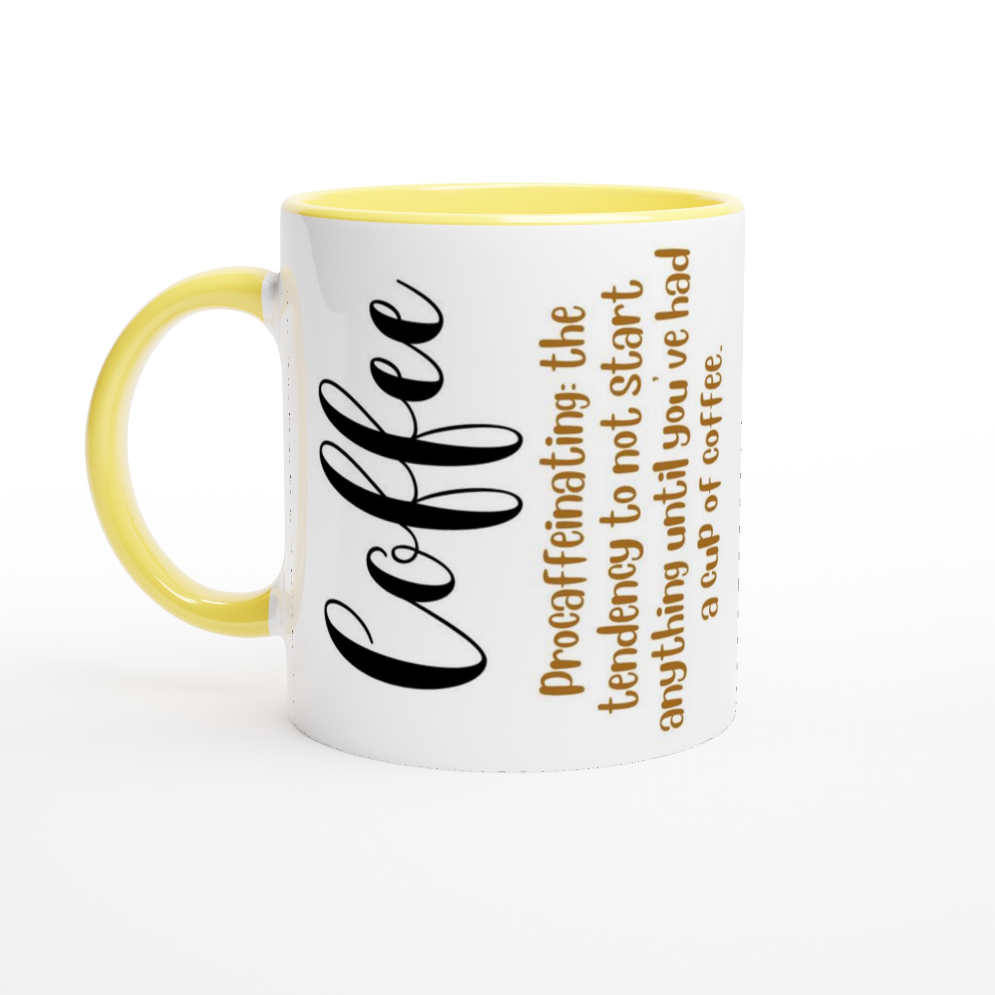 Vit 11oz Keramisk Kaffe-mugg med Inspirerande Citrat i Flera Färger 3 ddec8228-6664-4d8b-a4ca-effdd8bd1068