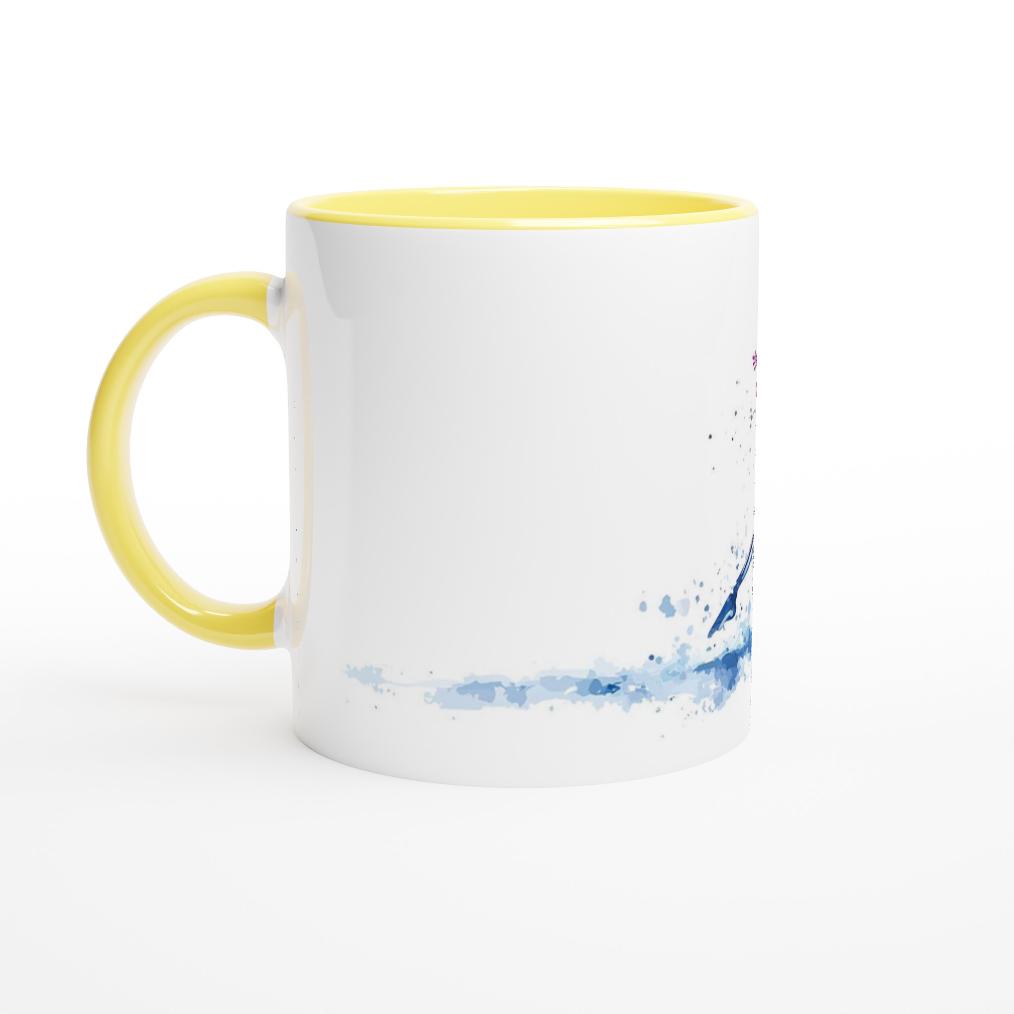 Dansande Skelett Mugg – Färgstark Akvarell Design, 11 oz Keramikmugg 3 de0e7523-fe9d-46ba-add0-9b39e4546435