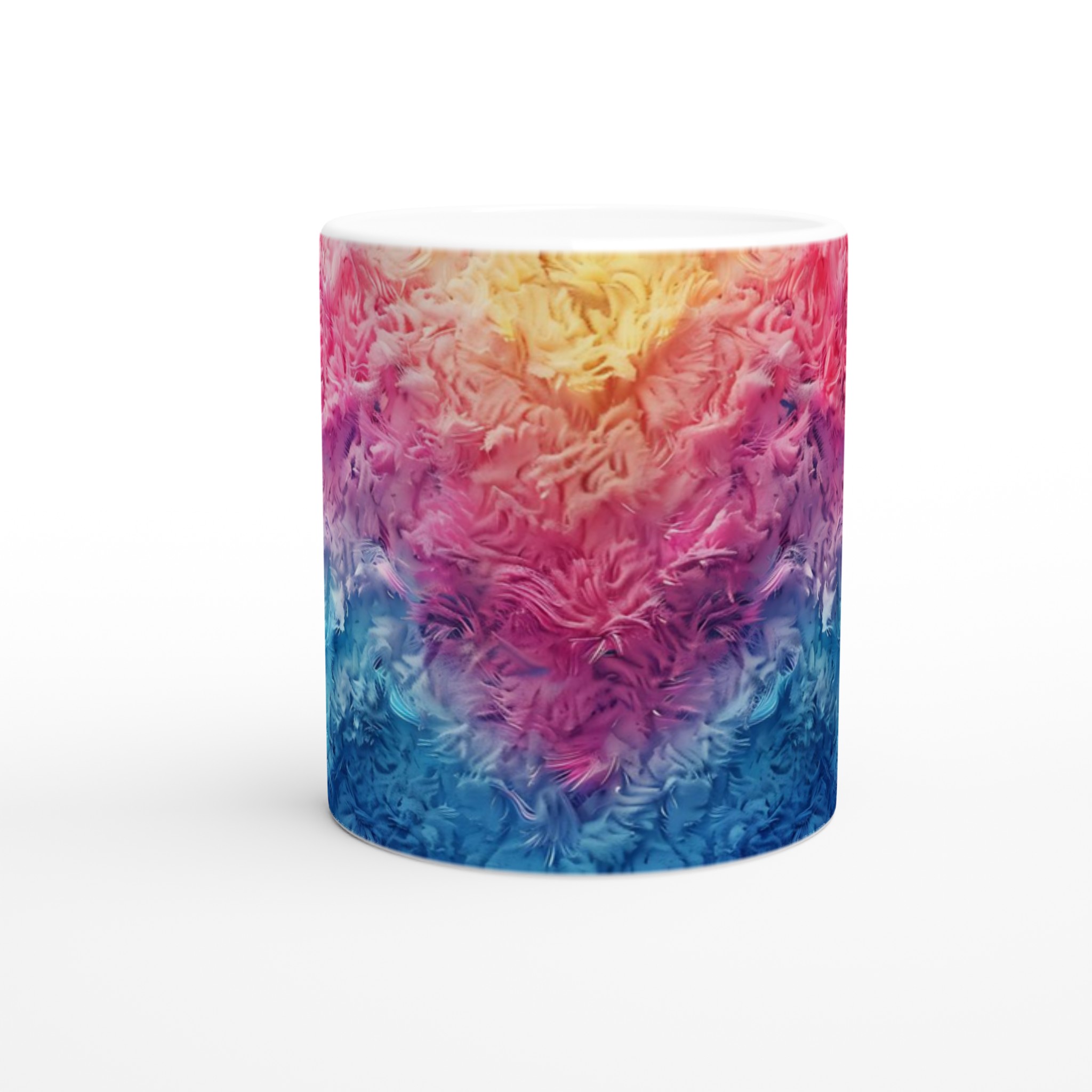 Vit 11oz keramikmugg med färgsprakande konsttryck – välj bland sju livfulla nyanser 8 de2b6386-2515-4541-93df-95e86f202fab