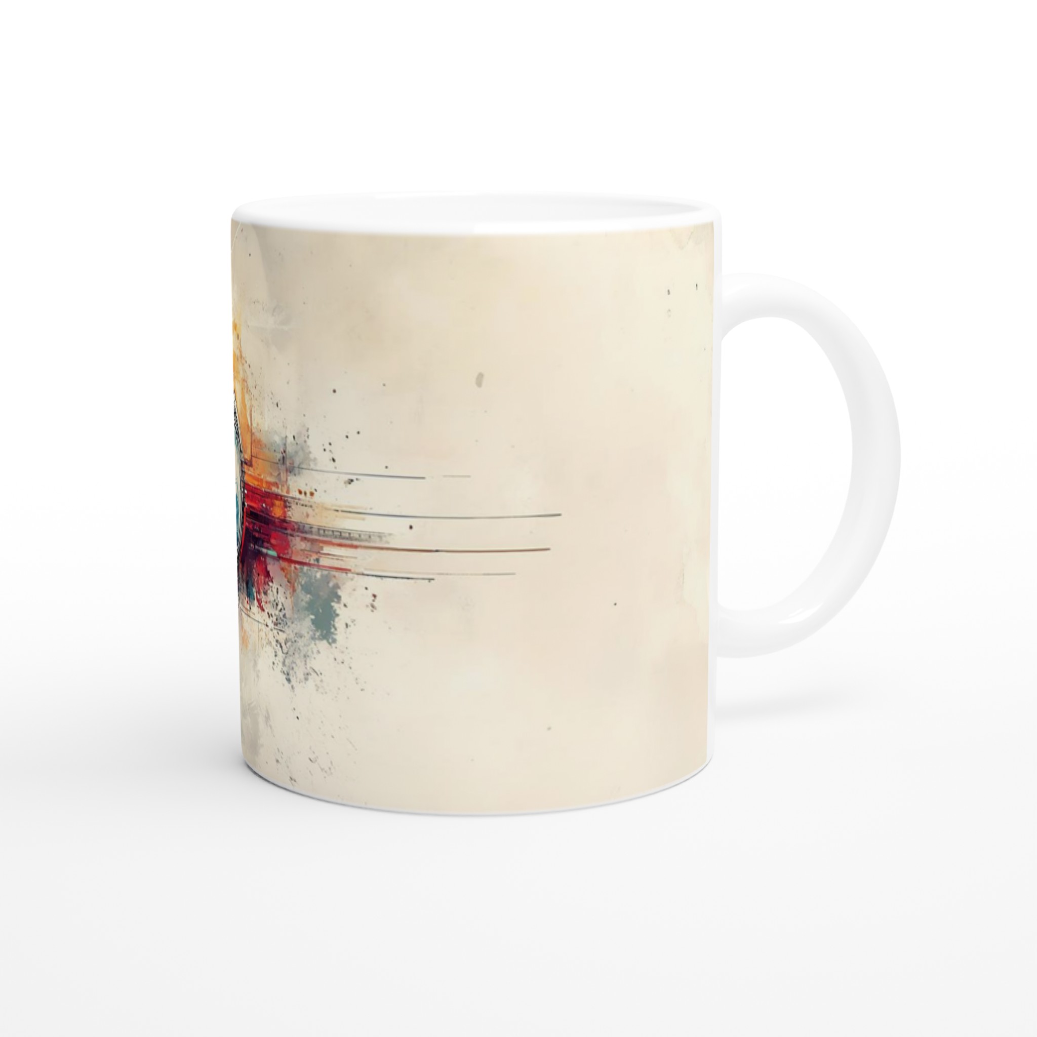 Abstrakt Rymdresa 11oz Keramikmugg - En konstnärlig explosion av kosmiska färger 9 ded1b2a3-e99d-4adf-b763-eee05588b35e
