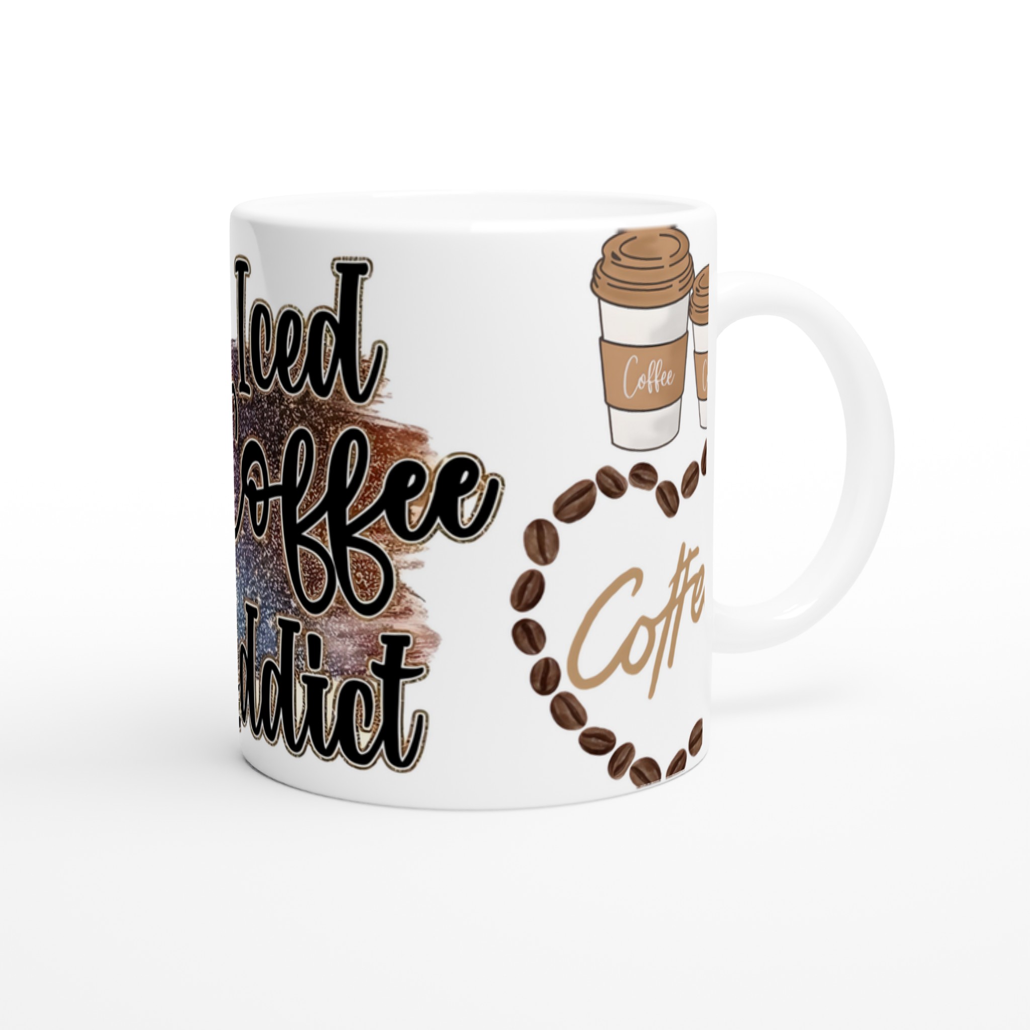 Iced Coffee Addict Mugg – Välj din färg! 9 ded4b5f0-cae9-4480-bbad-1c84e4735721