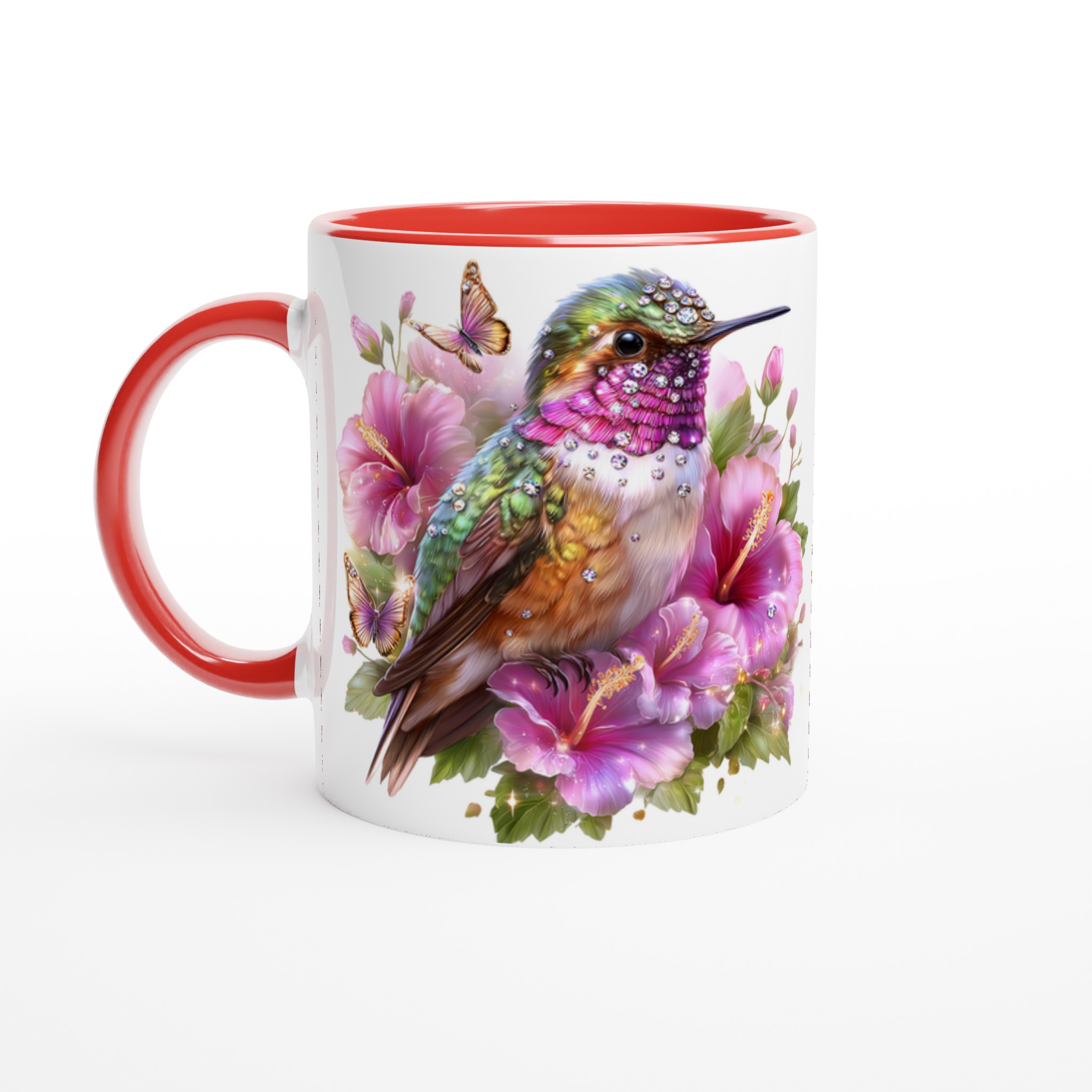 Glittrande Kolibrimugg – Vårblommor & Fjärilar i Premium Keramik – Välj Din Färg! 5 df366111-f0cc-4698-bf60-5afc7c11c054