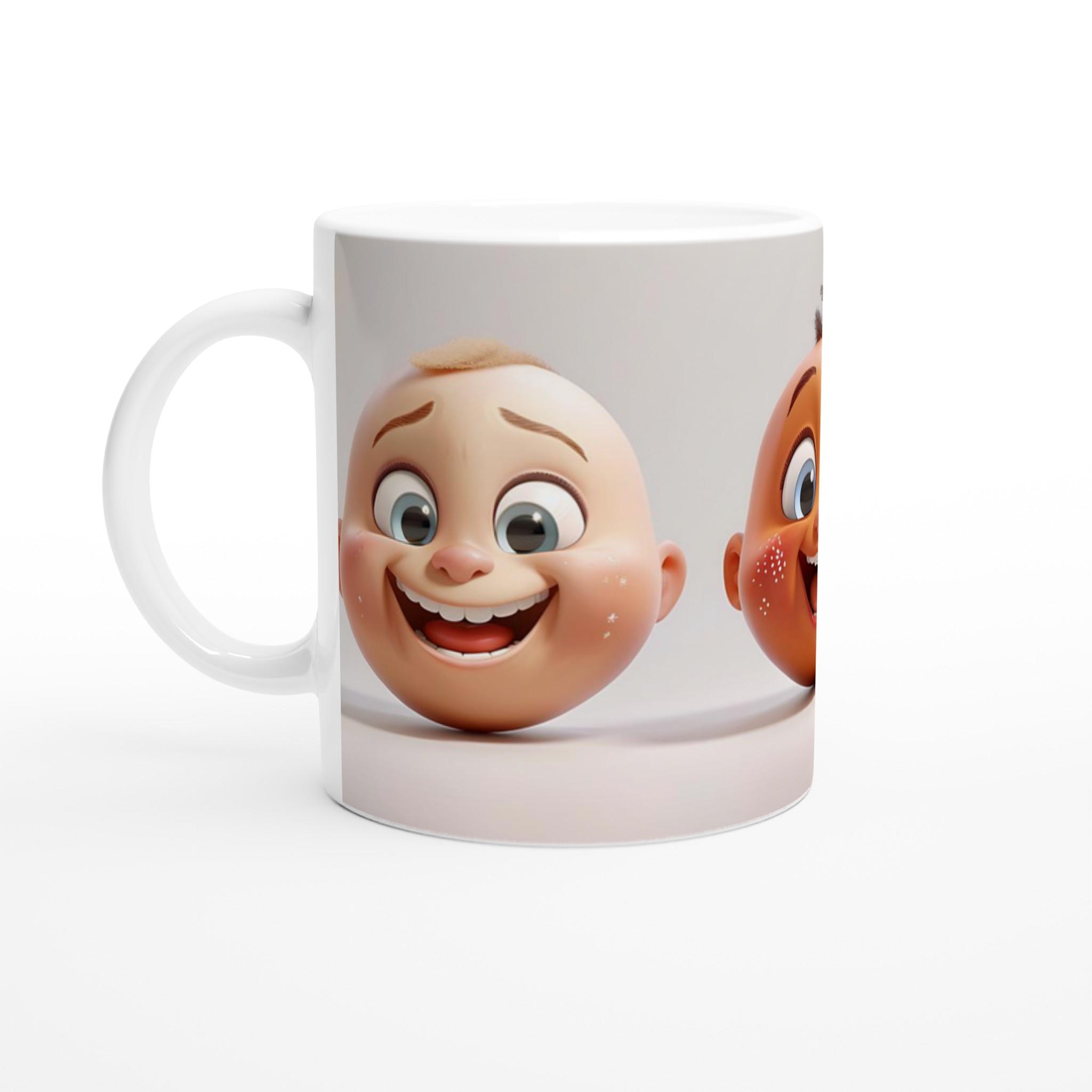 Glad Baby Ansikte Mugg – Personlig Keramisk Mugg i Valfri Färg, 11 oz 1 df389aed-fdcd-4643-b6c6-b6d824b36244