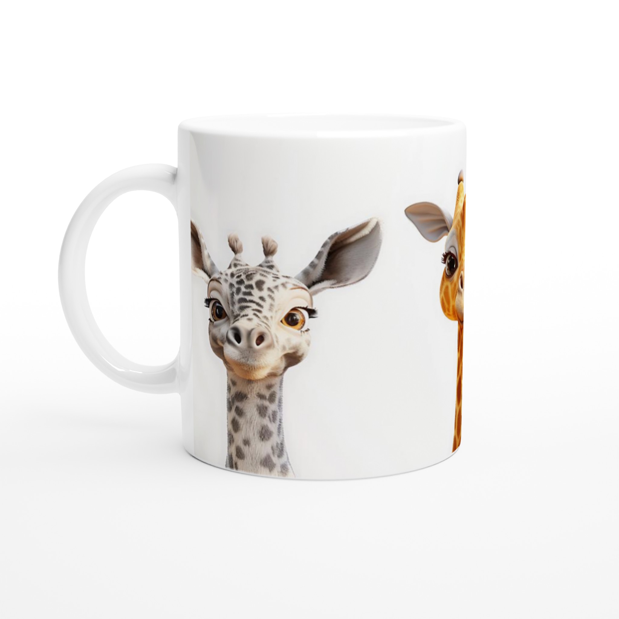 Söta Giraffkompisar – Personlig 11oz Keramikmugg i ditt val av sju livfulla färger 1 df7357f1-448a-475c-a4d3-b8be4b4cc012