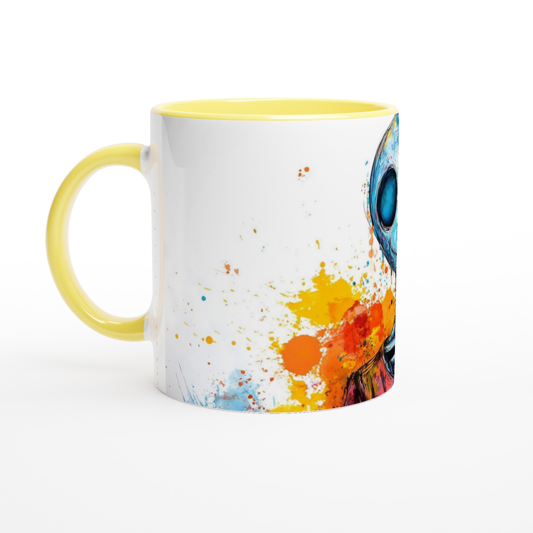 Färgsprakande Skelett Mugg - Unik Keramikmugg för kaffe, te & kreativitet 3 df88c8c3-0c7a-4f6b-87e2-929bddb33772