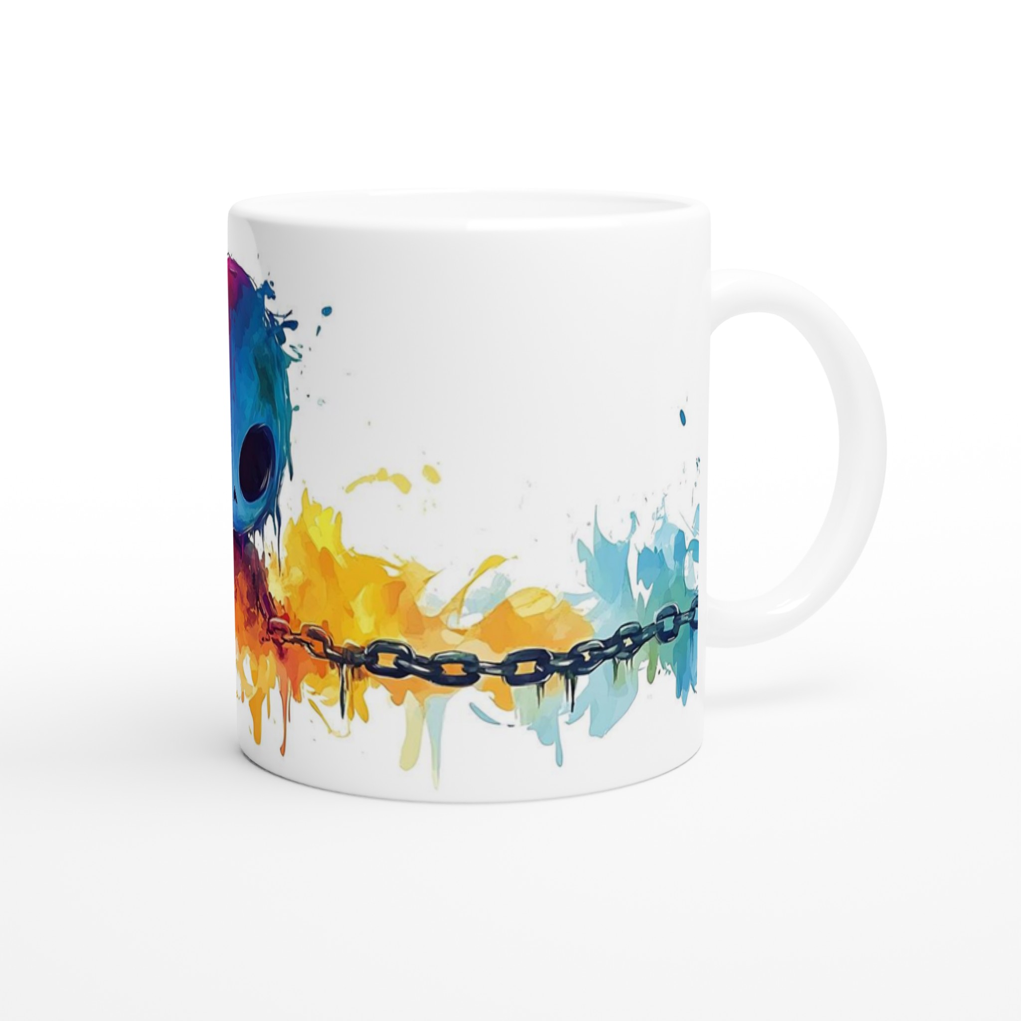 Färgsprakande Akvarell Alien Mugg – Uttryck Din Inre Varelse med En Palett av Sju Livfulla Färger! 9 dfd3ec4f-9e96-4153-99ee-d9dc367f170a