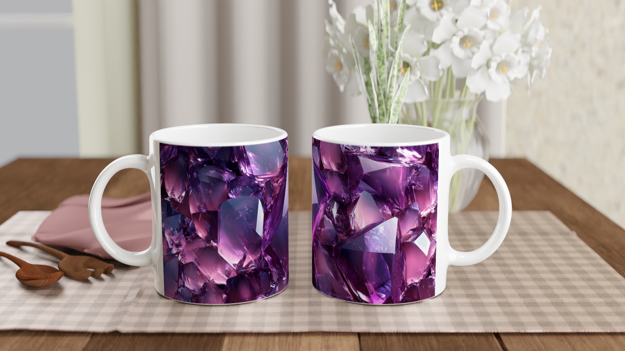 Ametistkristall 11oz Keramikmugg - Skimrande Lila & Rosa Skimmer för Din Vardag 10 dfffdfa1-3451-4478-a0a9-bec35f5bff1f