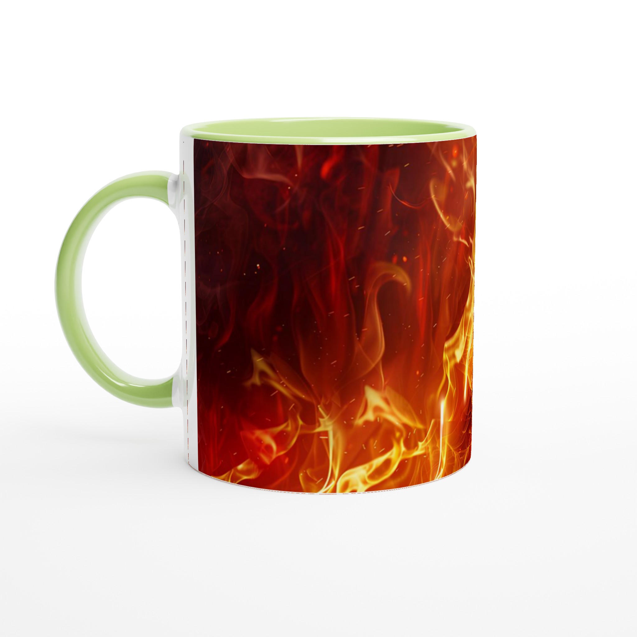 Fotbollsfeber 11oz Keramisk Mugg – Eldigt Tryck för Passionerade Fans 7 e0467307-6ac3-4c48-8ddb-fd9d28567d90