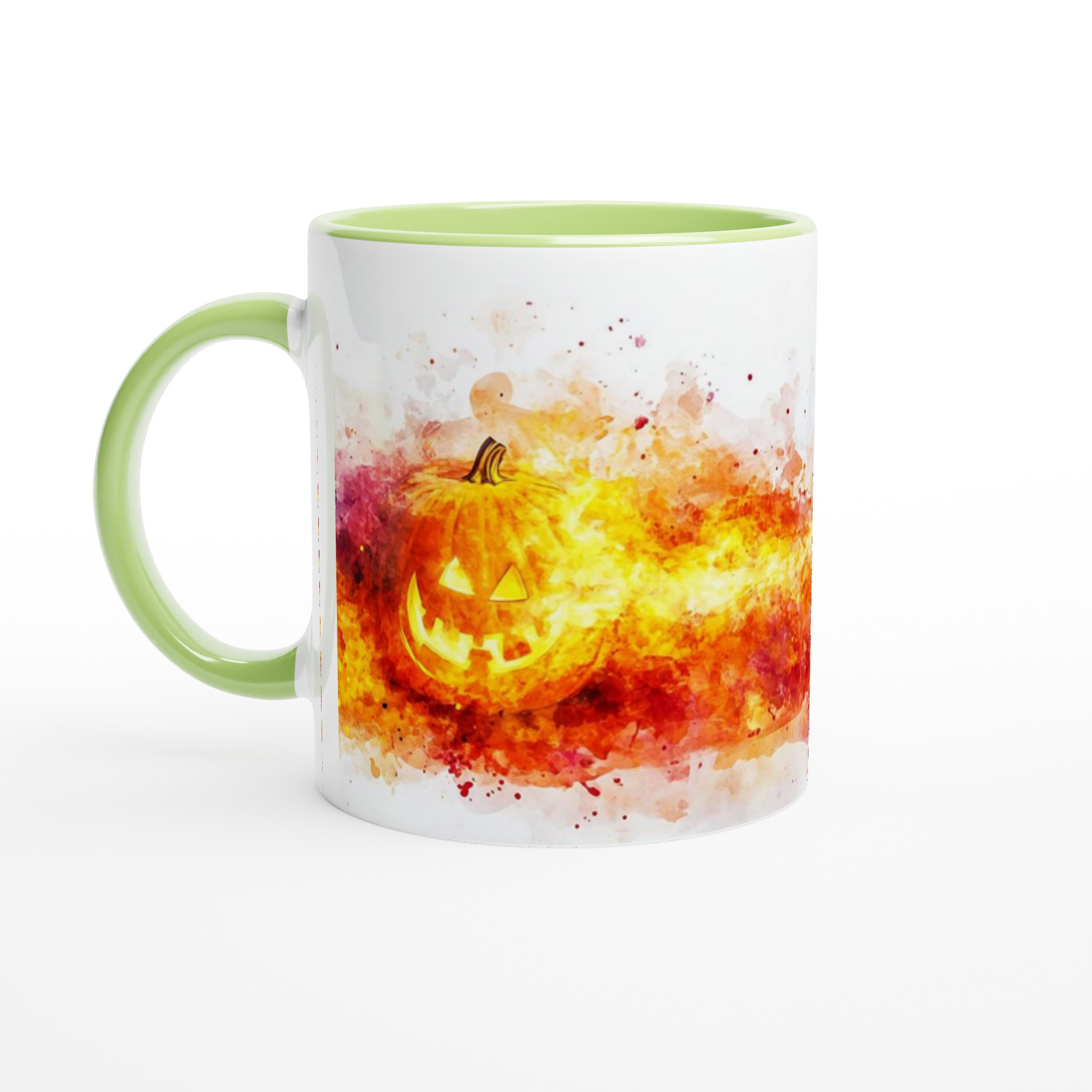 Unik Halloween Brandman Pumpa Mugg - Keramisk Kopp i Valfri Färg för Festliga Drycker 7 e06231de-0a2f-4709-9bb0-0921278ee139