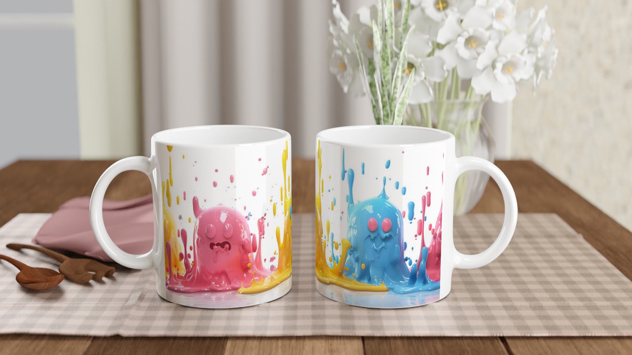 Färgglad Spök-Mugg: Lekfull 11oz Keramikmugg i ditt Val av Sju Livliga Nyanser 10 e076253a-b6ea-4e13-8c14-cd000f2c7010