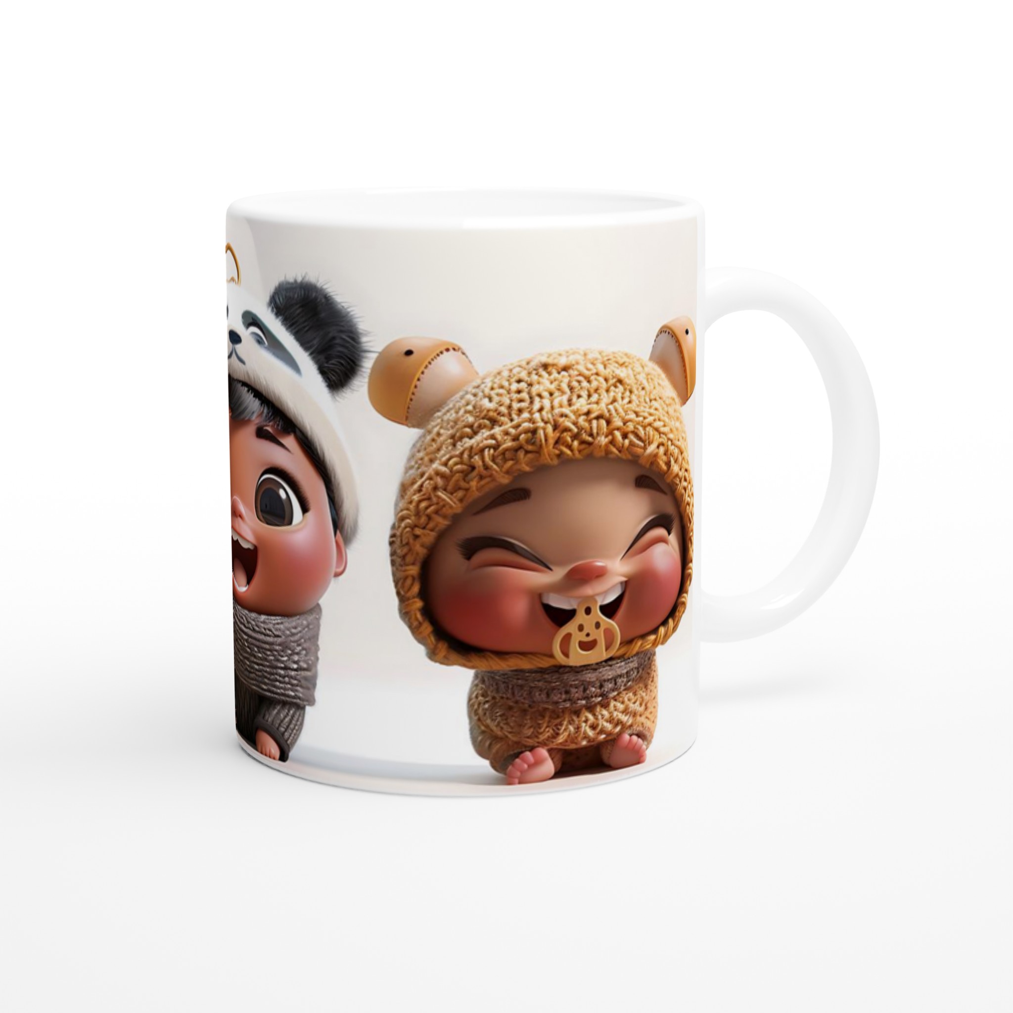 Charmiga Baby Varelser Mugg – Unikt Kawaii Motiv på Premium Keramikmugg, Välj Din Favoritfärg! 9 e0c6d142-56c3-465a-a824-fd07ffcdb958