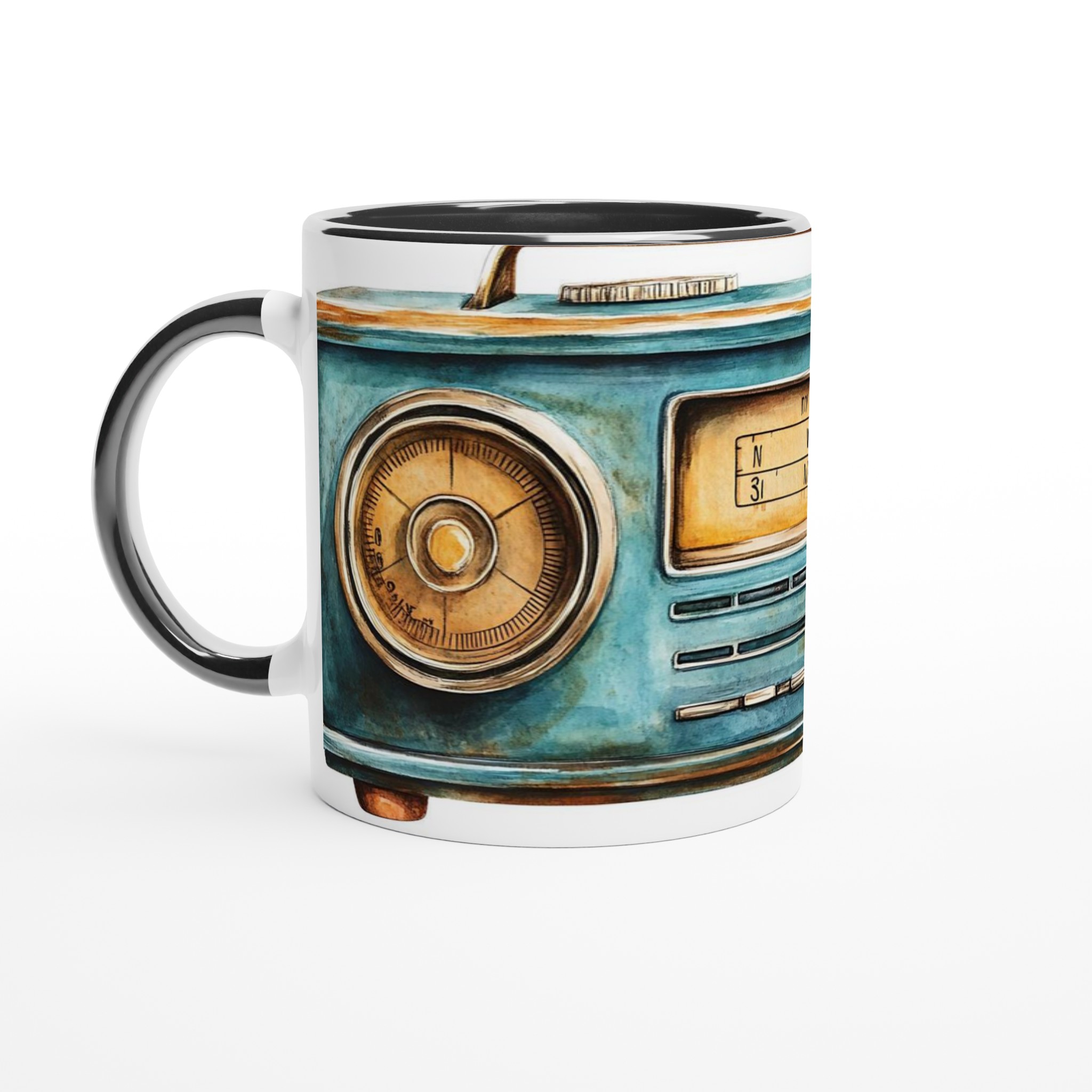 Nostalgi i Akvarell: Vintage Radio Keramikmugg – Din Kaffepaus med en Touch av Retrocharm 4 e11c5be9-41c4-4051-87fd-a2522ae3505e