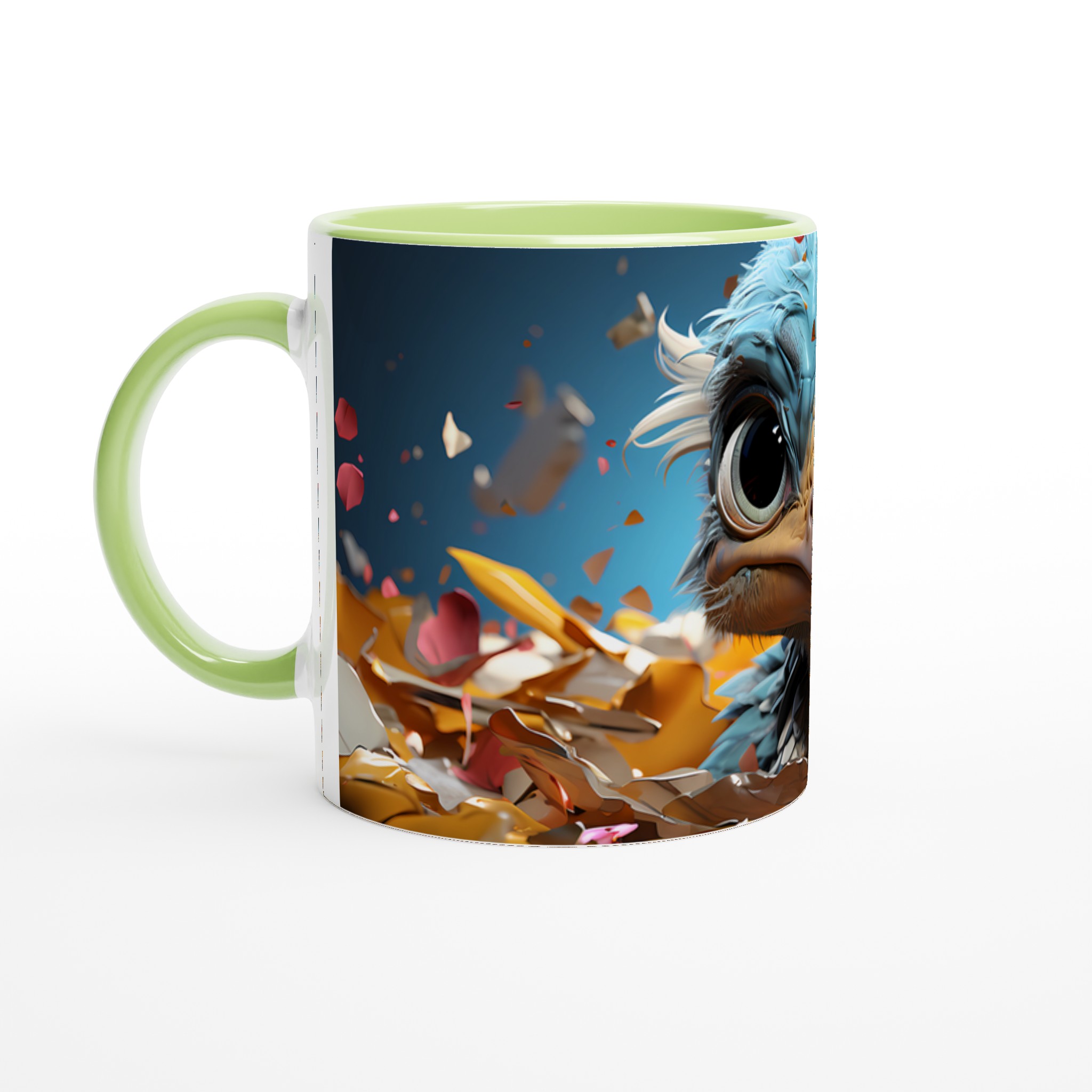 Charming Fågelunge Mug | Söta Ögon & Ljusa Färger i Keramik – Välj Din Favoritfärg! 7 e13da078-85d8-458c-a93e-6b0e029ec146